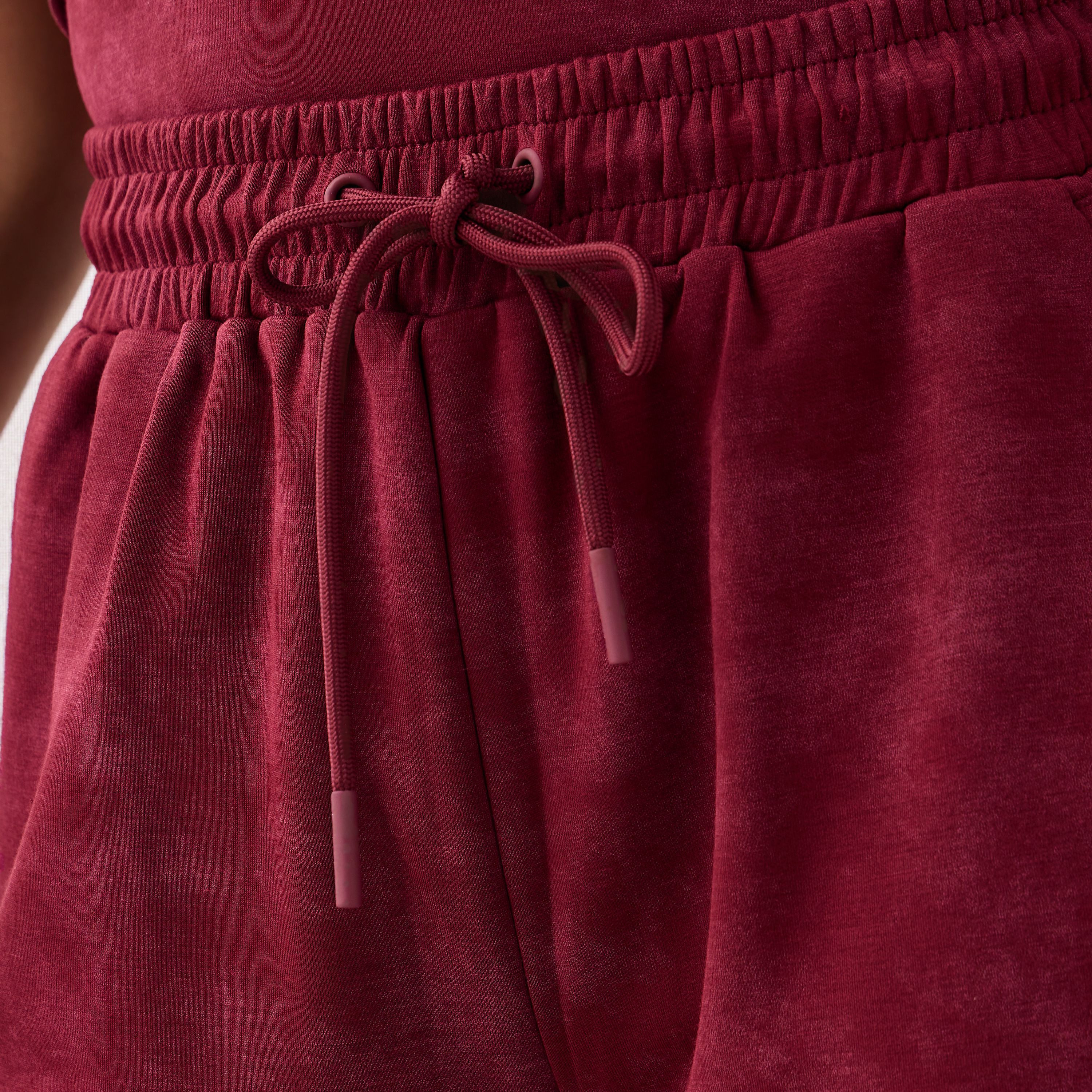 بنطلون رياضي بخصر مطاطي وتطريز-women-clothing-bottoms-joggers-image-5