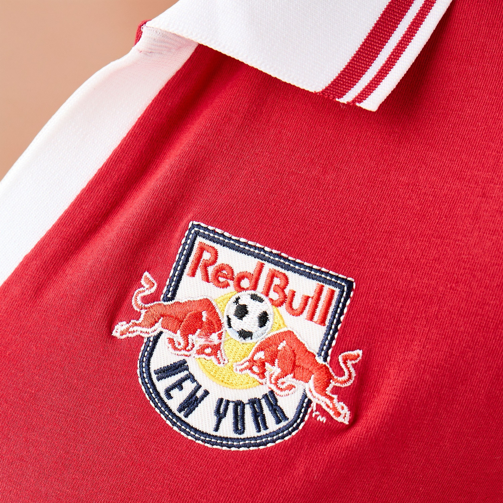 The New York Red Bulls Logo Embroidered Polo T-shirt-women-clothing-tshirts-image-5
