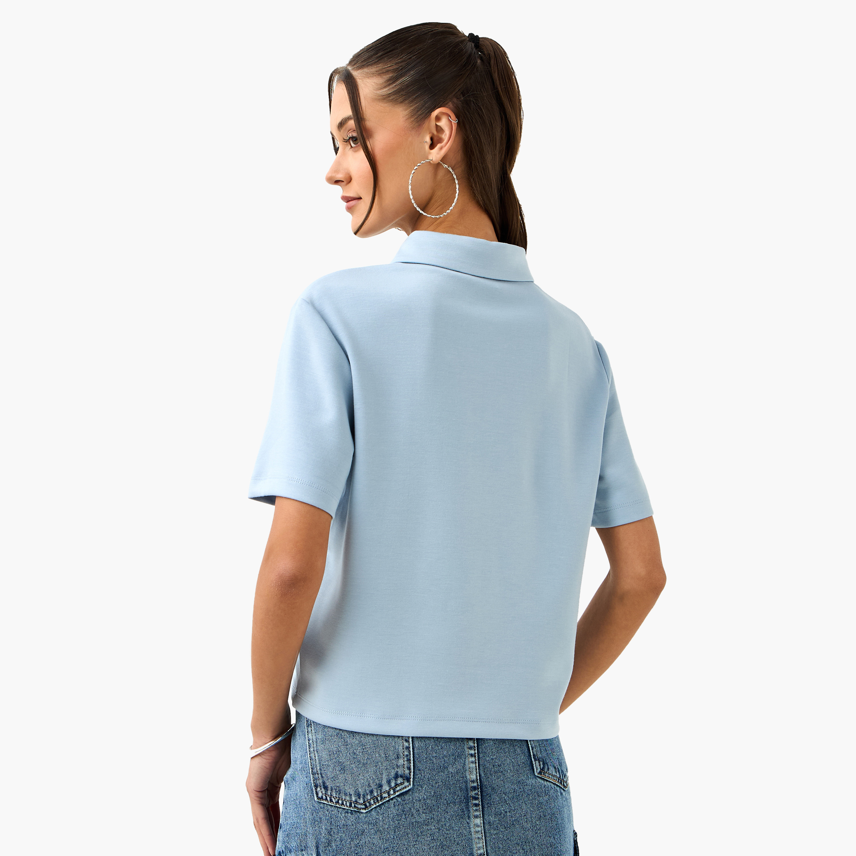 تيشيرت بولو بطبعات ميني ماوس-women-clothing-tshirts-image-3