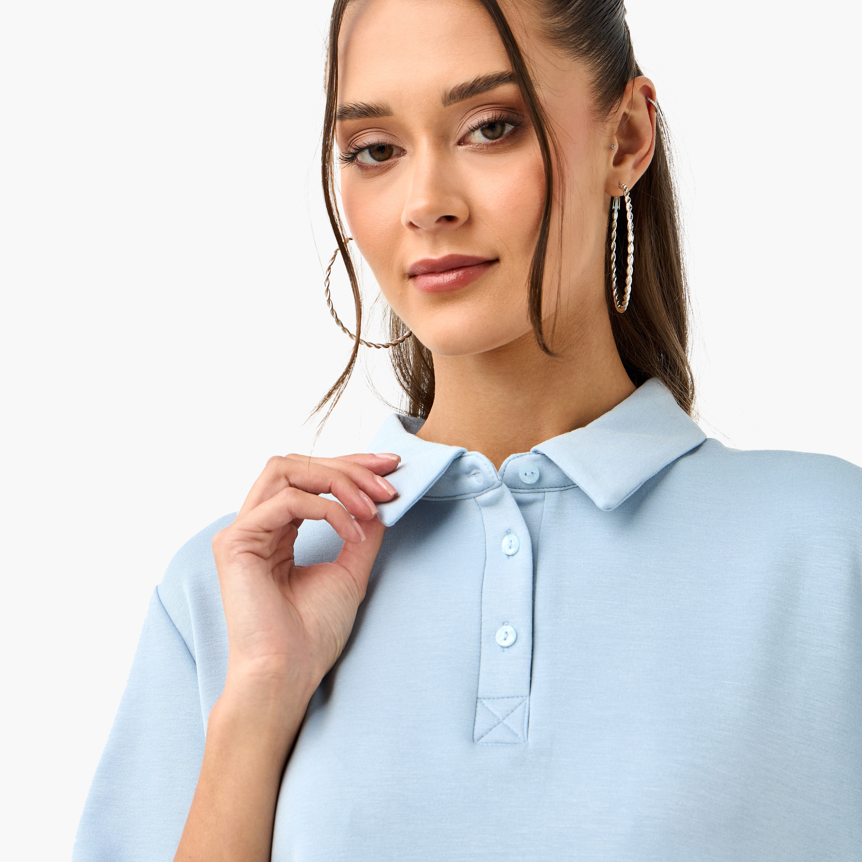 تيشيرت بولو بطبعات ميني ماوس-women-clothing-tshirts-image-4
