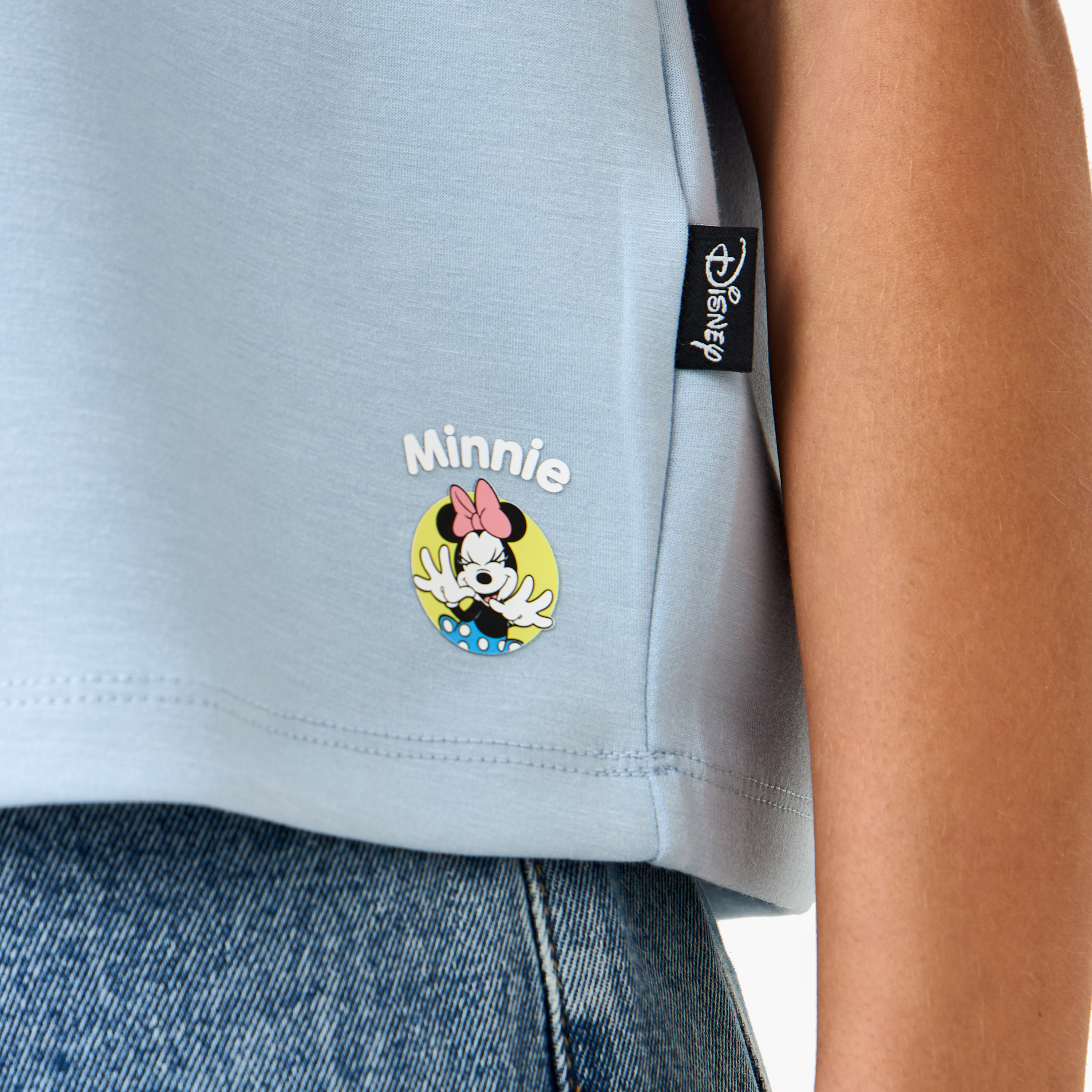 تيشيرت بولو بطبعات ميني ماوس-women-clothing-tshirts-image-5