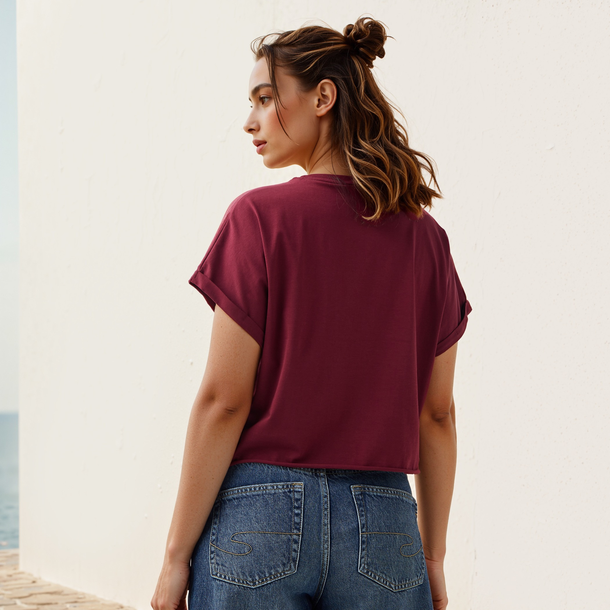 تي شيرت باربي قصير-women-clothing-tshirts-image-3