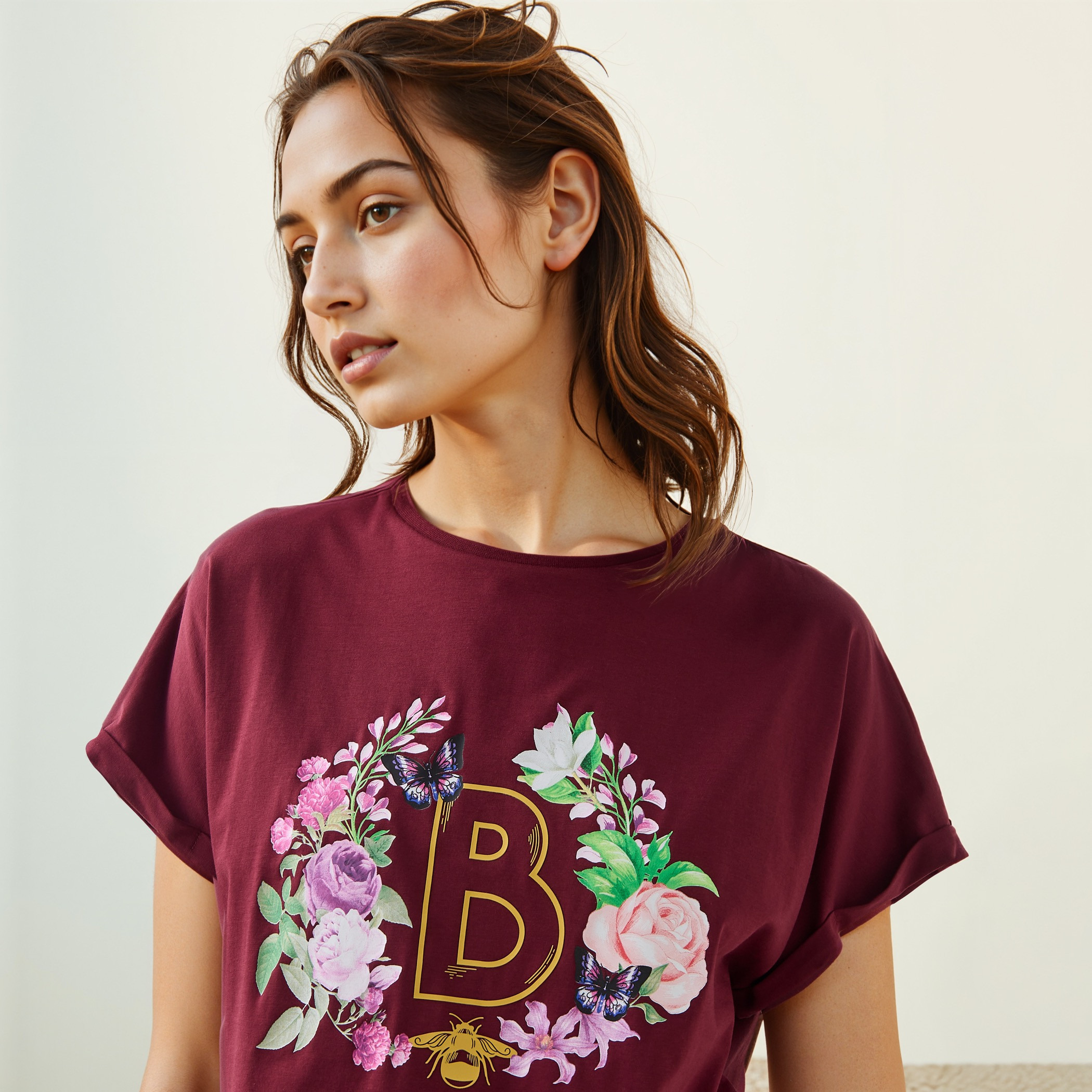 تي شيرت باربي قصير-women-clothing-tshirts-image-5