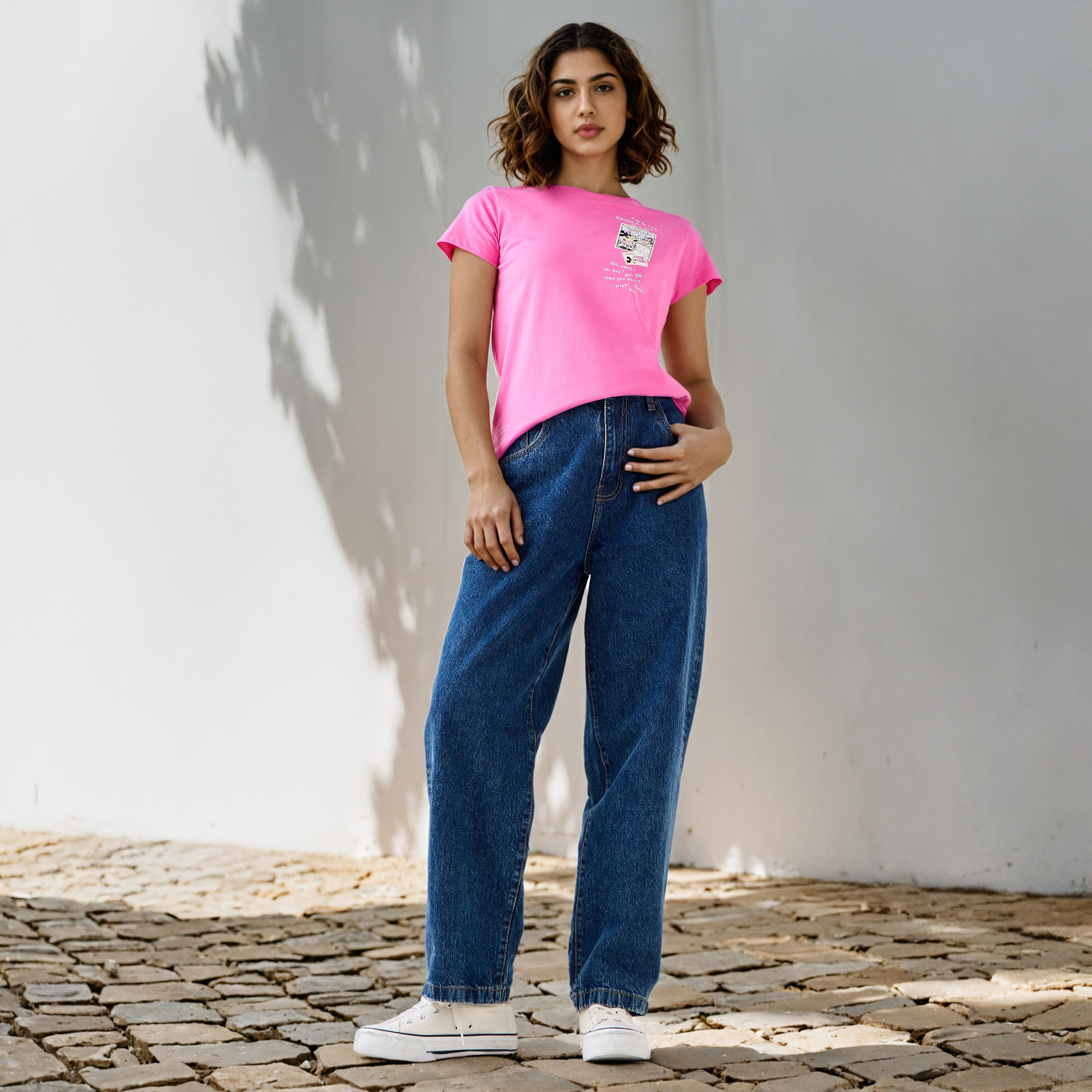 Minnie Mouse Print T-shirt-women-clothing-tshirts-image-2