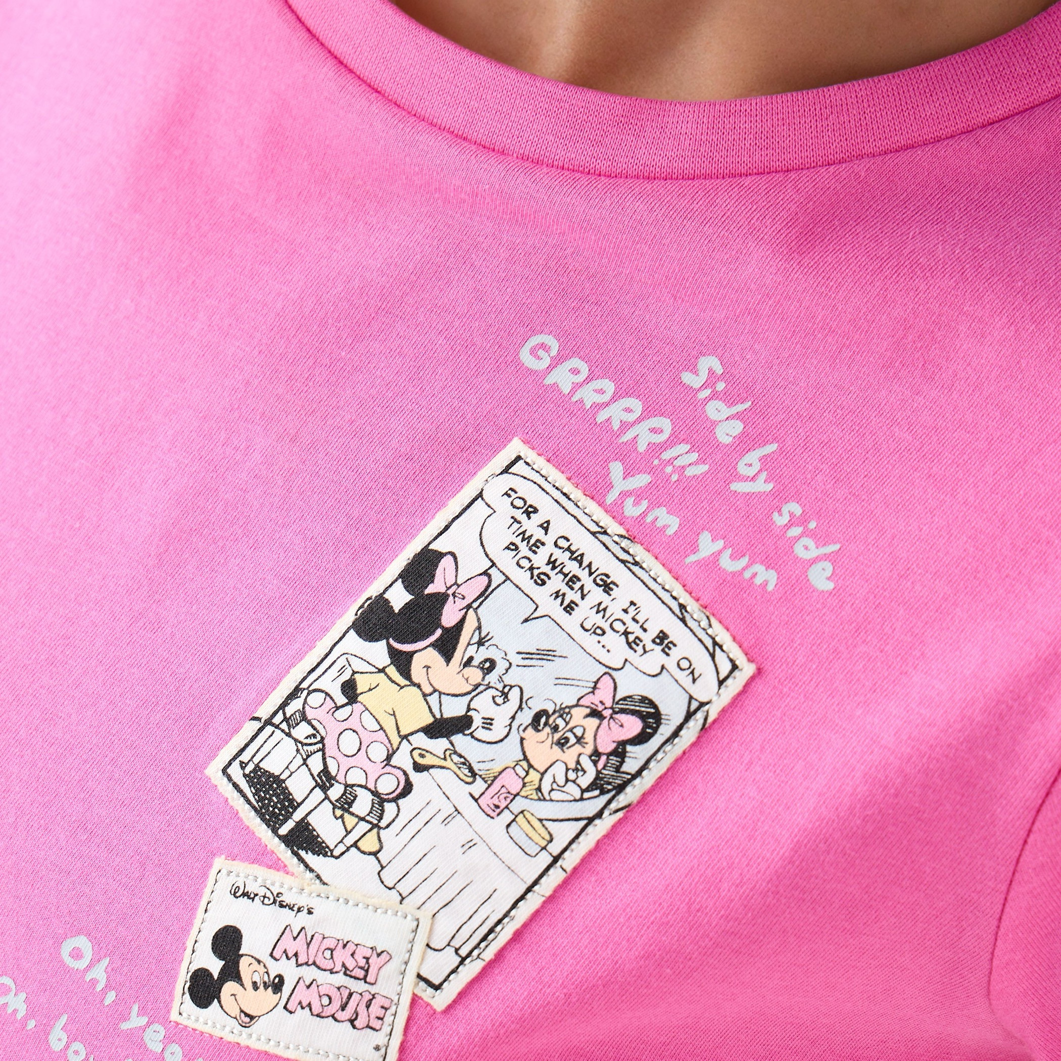 Minnie Mouse Print T-shirt-women-clothing-tshirts-image-5
