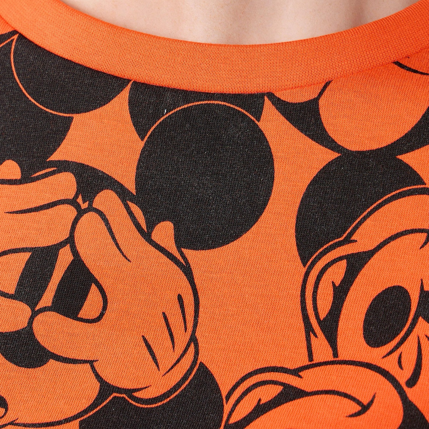 Mickey Mouse Print T-shirt-women-clothing-tshirts-image-5