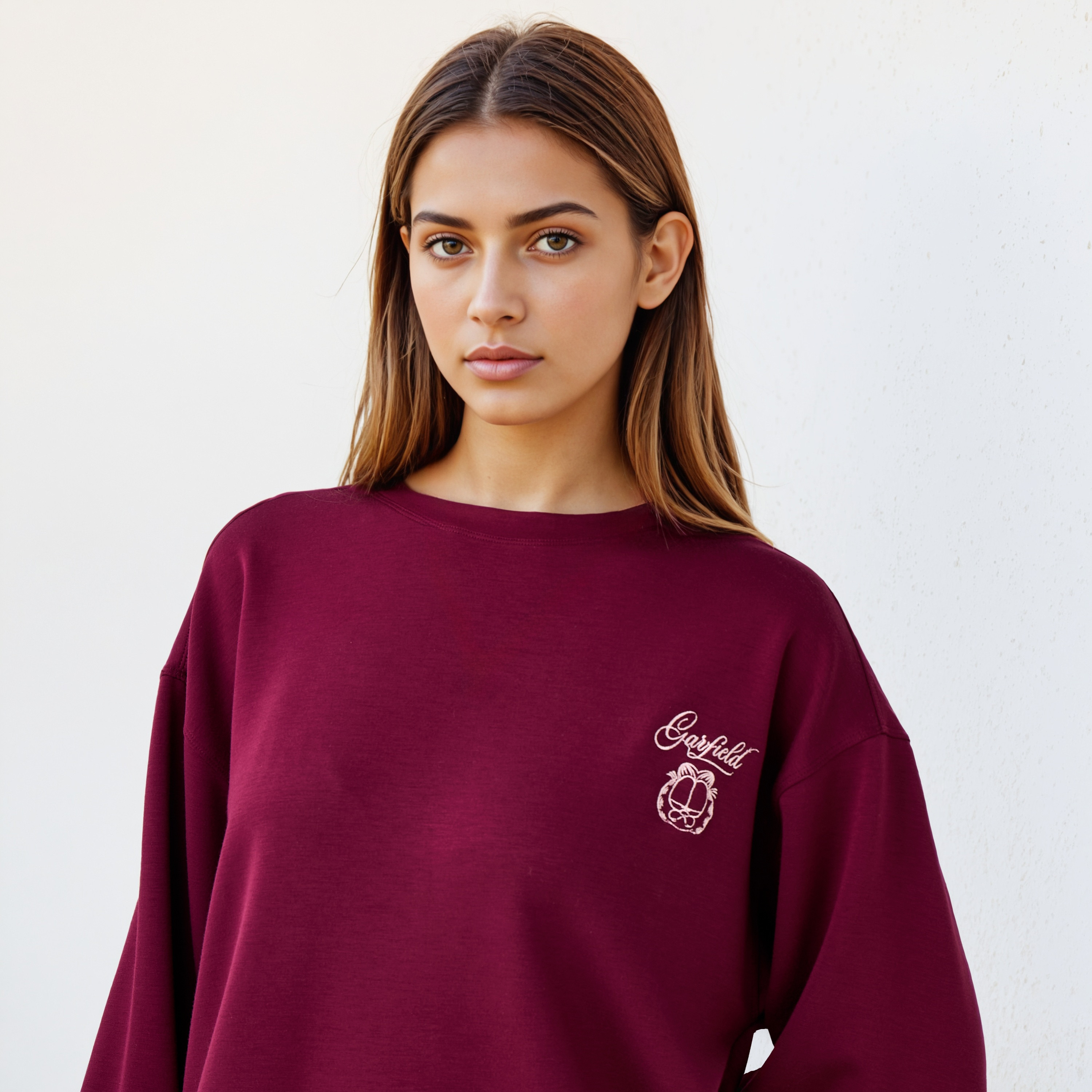 Garfield Embroidered Sweatshirt-women-winterwear-hoodiesandsweatshirts-sweatshirts-image-4