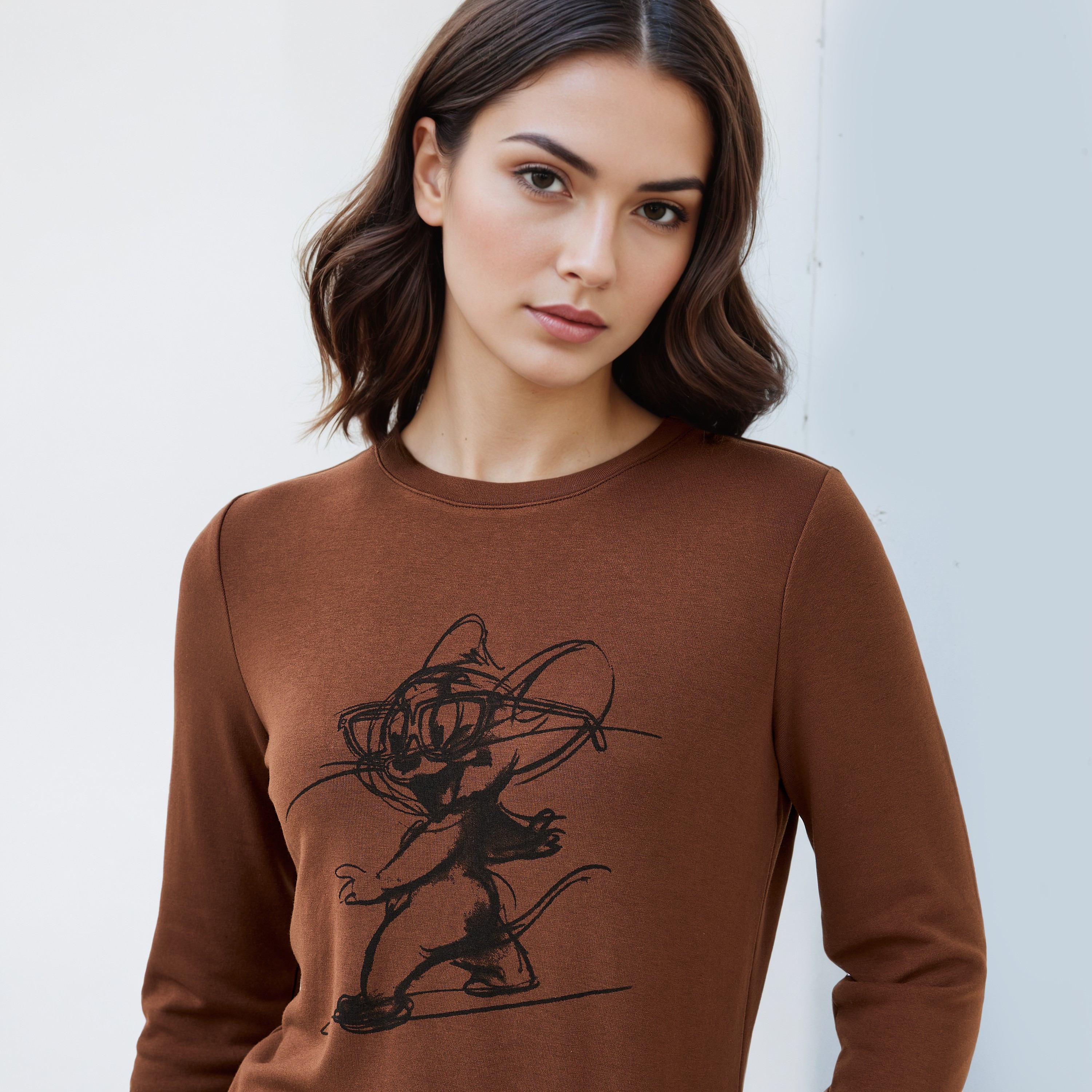 Jerry Print T-shirt-women-clothing-tshirts-image-4