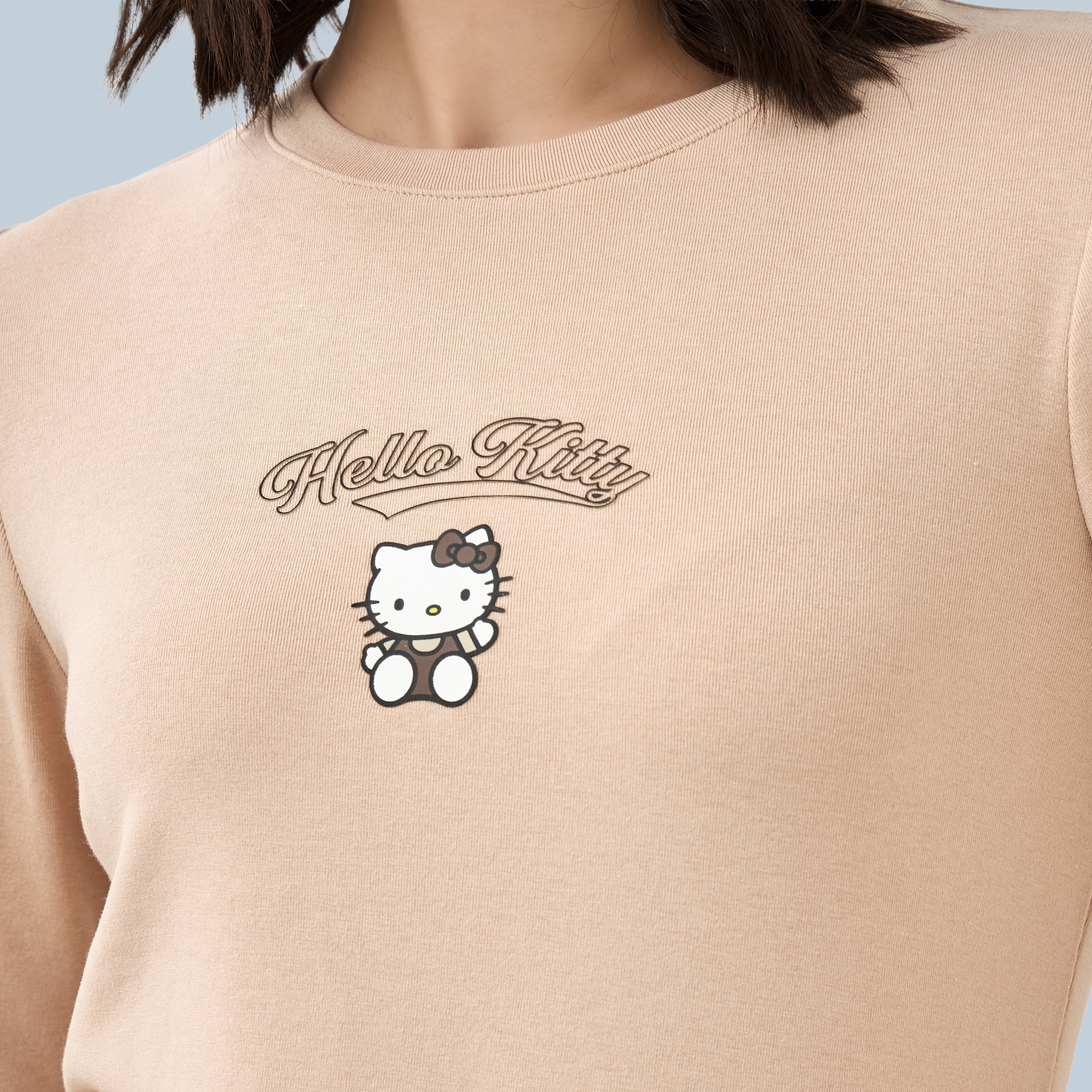 Hello Kitty Print T-shirt-women-clothing-tshirts-image-5