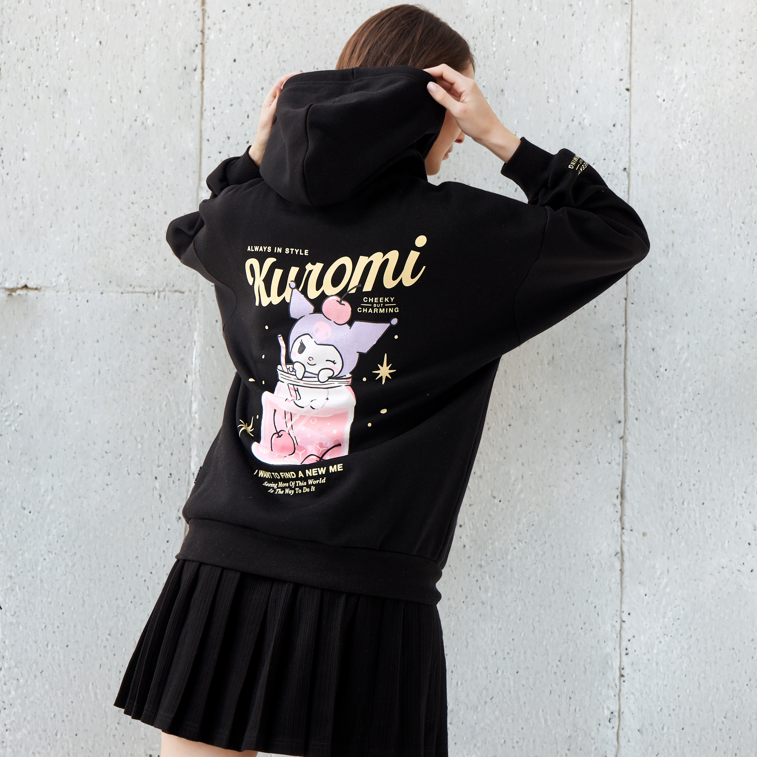 Kuromi Anime Oversized Hoodie-women-winterwear-hoodiesandsweatshirts-hoodies-image-1