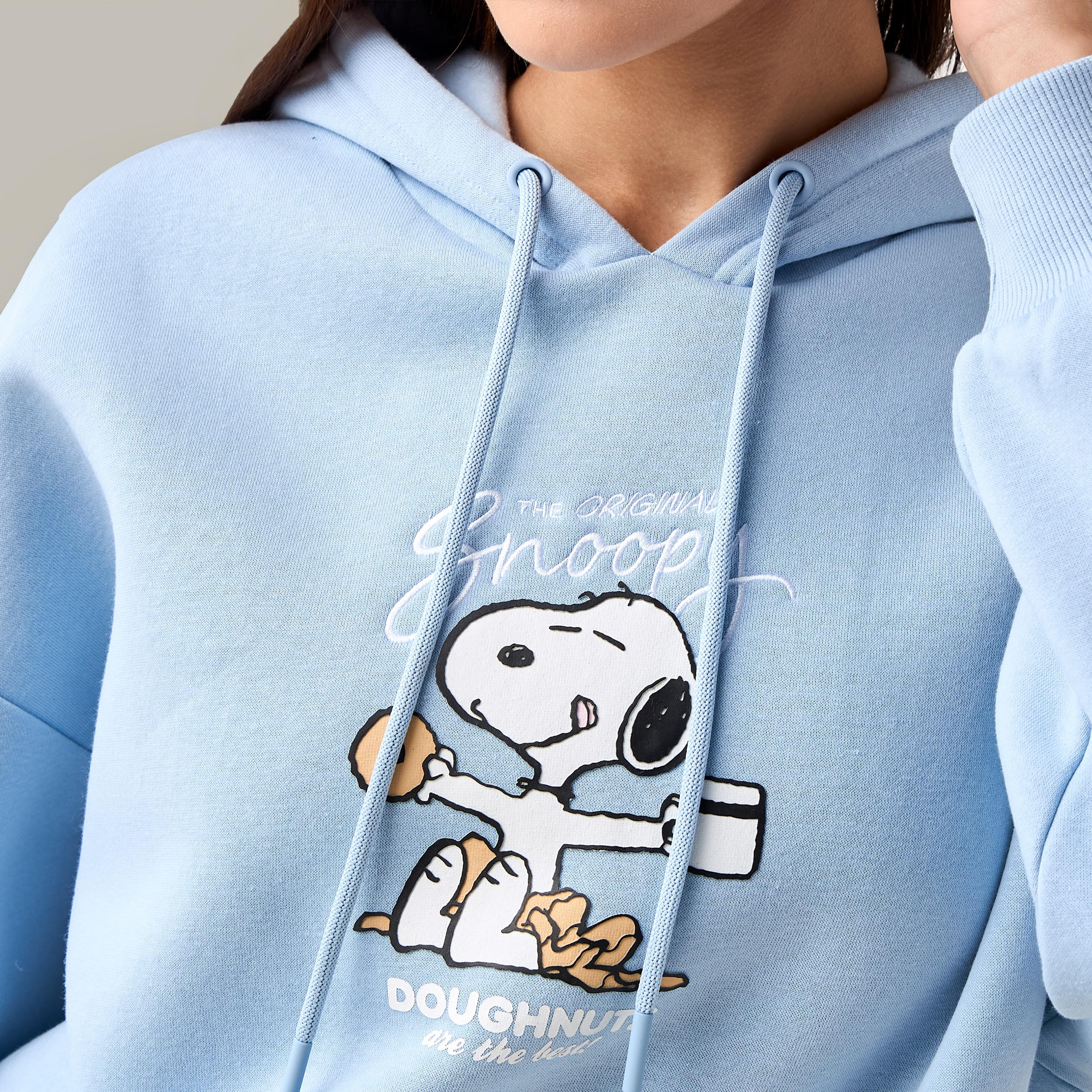 Snoopy Sweatshirt with Hood-women-winterwear-hoodiesandsweatshirts-sweatshirts-image-3