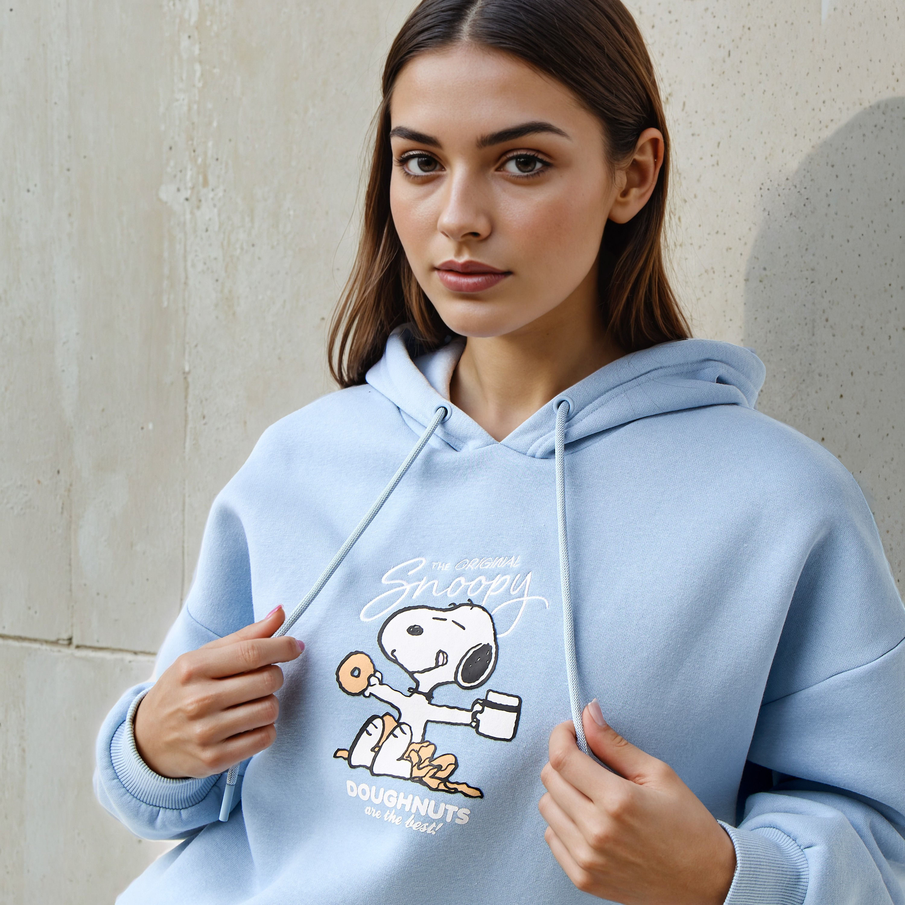 Snoopy Sweatshirt with Hood-women-winterwear-hoodiesandsweatshirts-sweatshirts-image-5