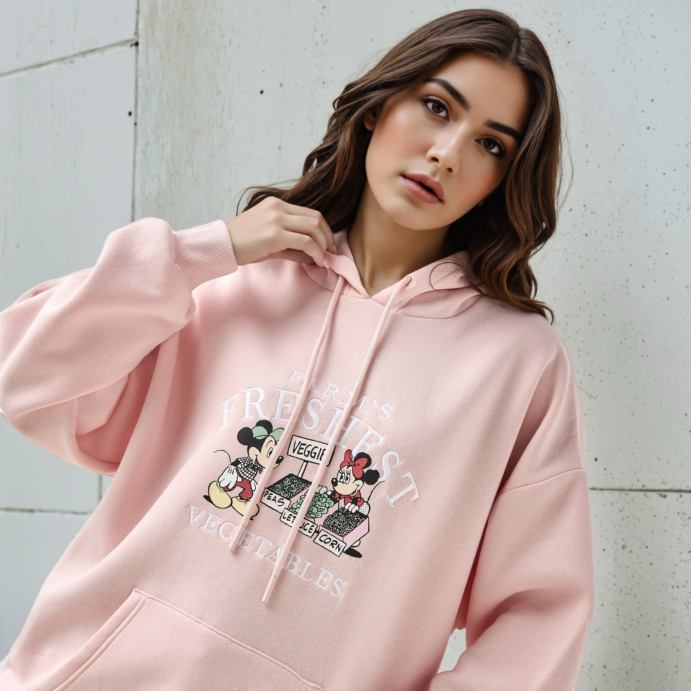 Mickey and Minnie Mouse Oversized Hoodie-women-winterwear-hoodiesandsweatshirts-hoodies-image-5