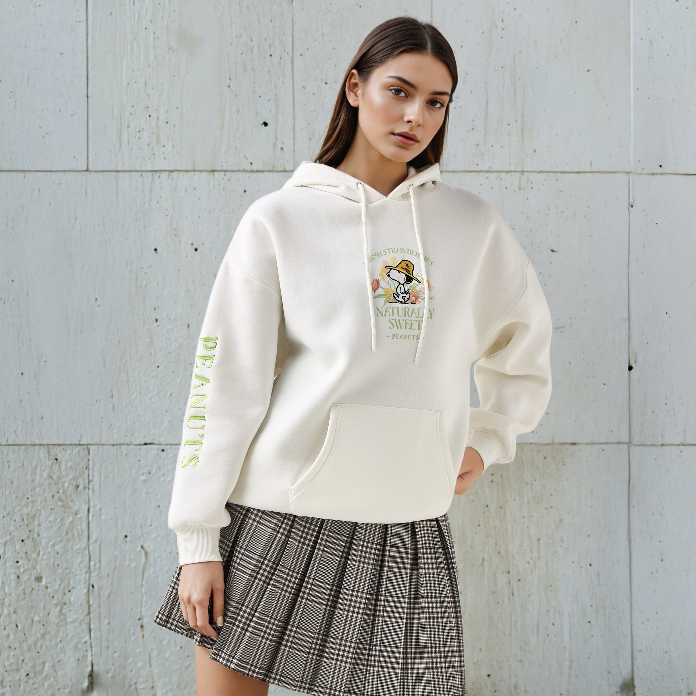Snoopy Oversized Hoodie-women-winterwear-hoodiesandsweatshirts-hoodies-image-1
