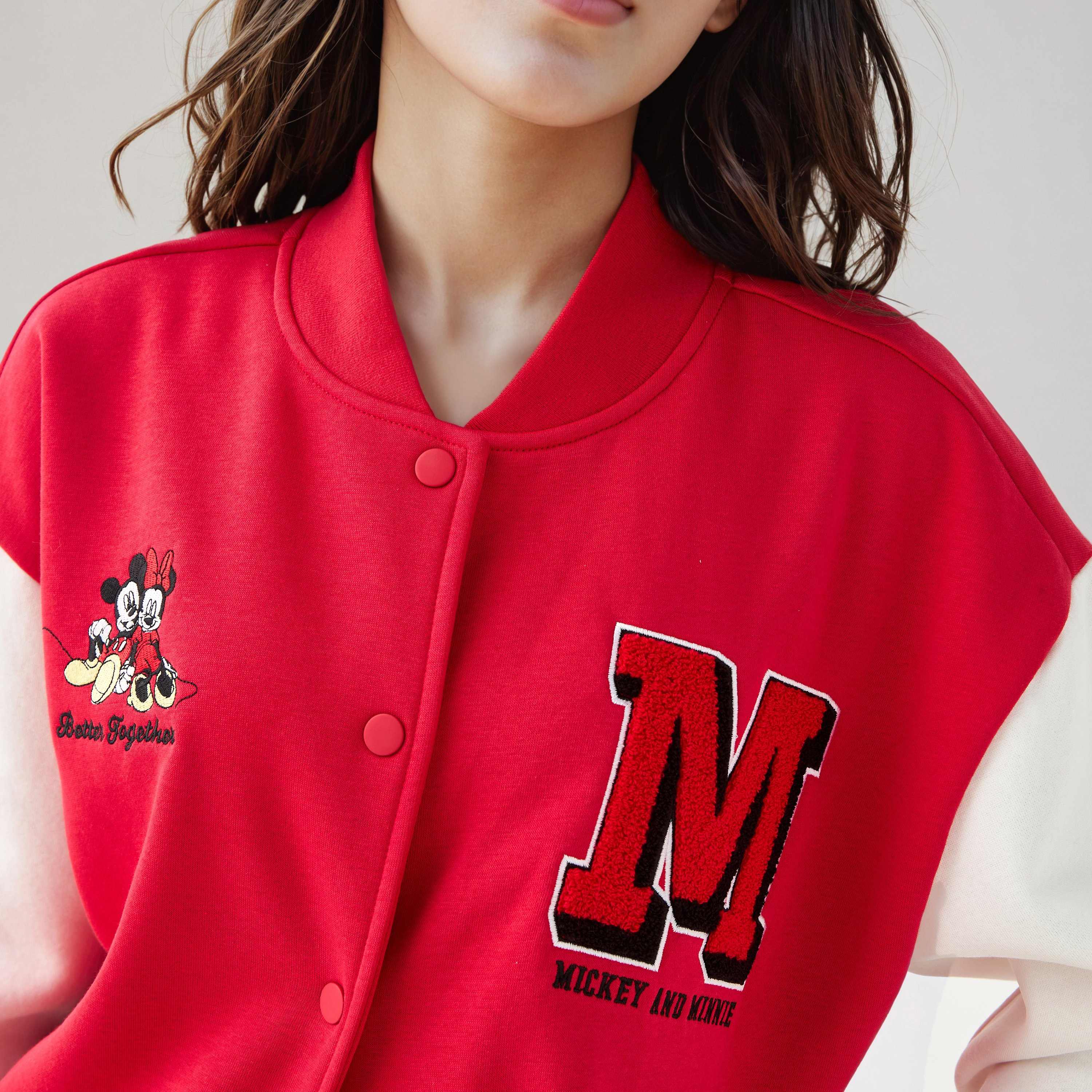 Minnie Mouse Varsity Jacket-women-winterwear-coatsandjackets-jackets-image-4