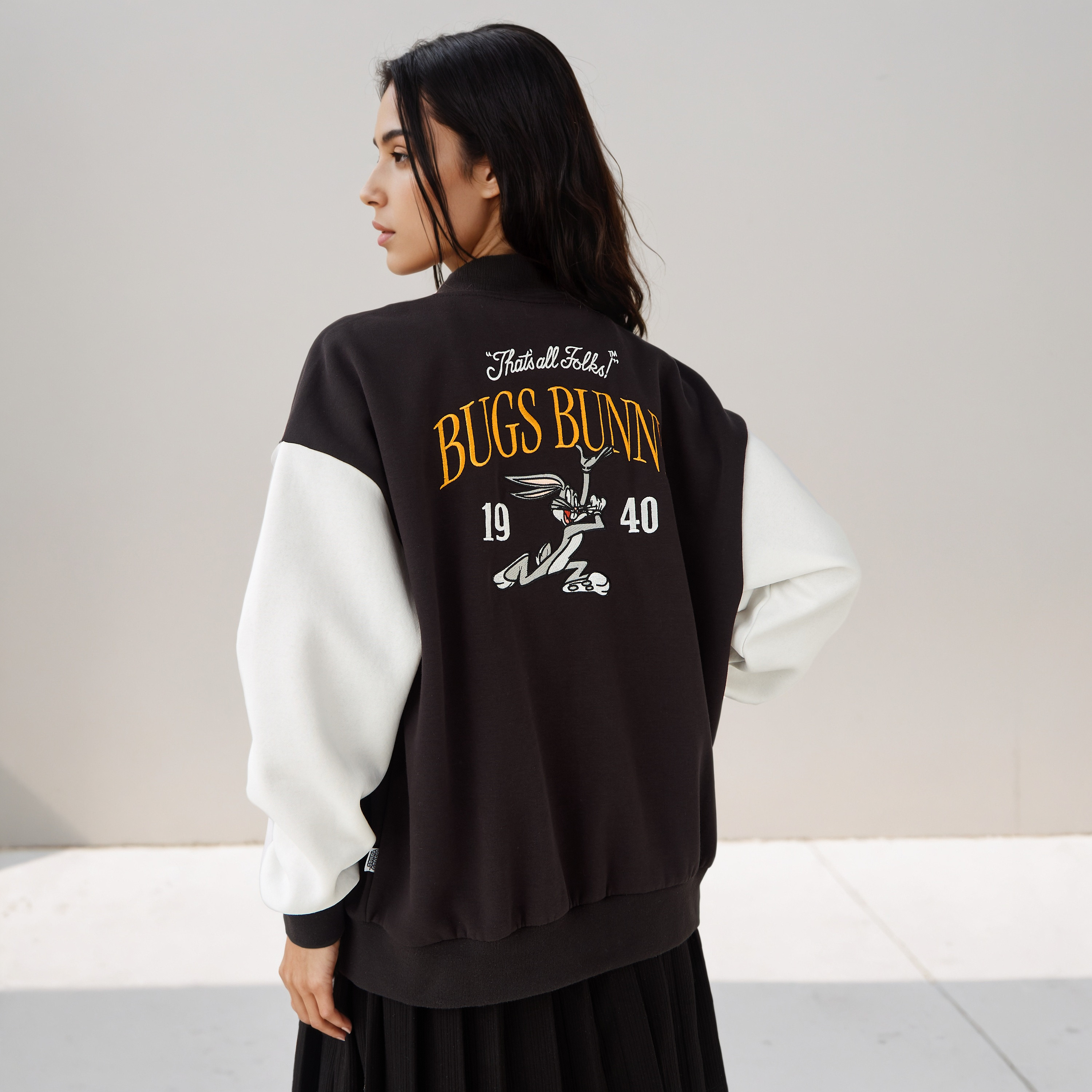 جاكيت فارسيتي باغز باني-women-winterwear-coatsandjackets-jackets-image-1