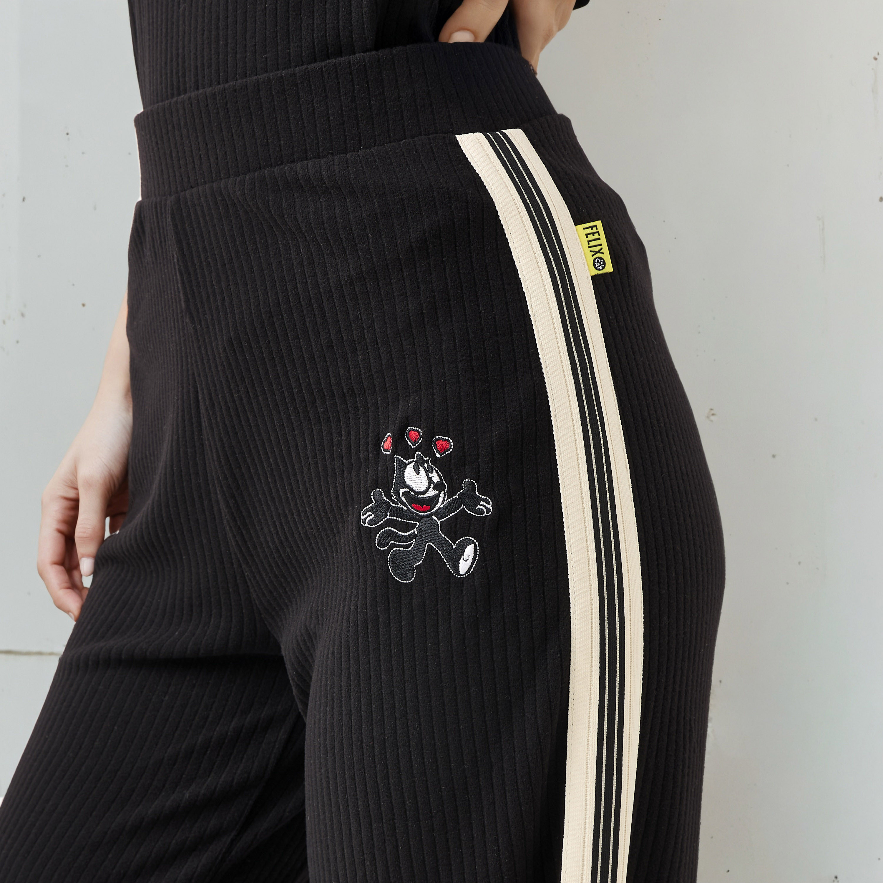 Felix Embroidery Mid-Rise Track Pants-women-clothing-bottoms-trousers-image-5