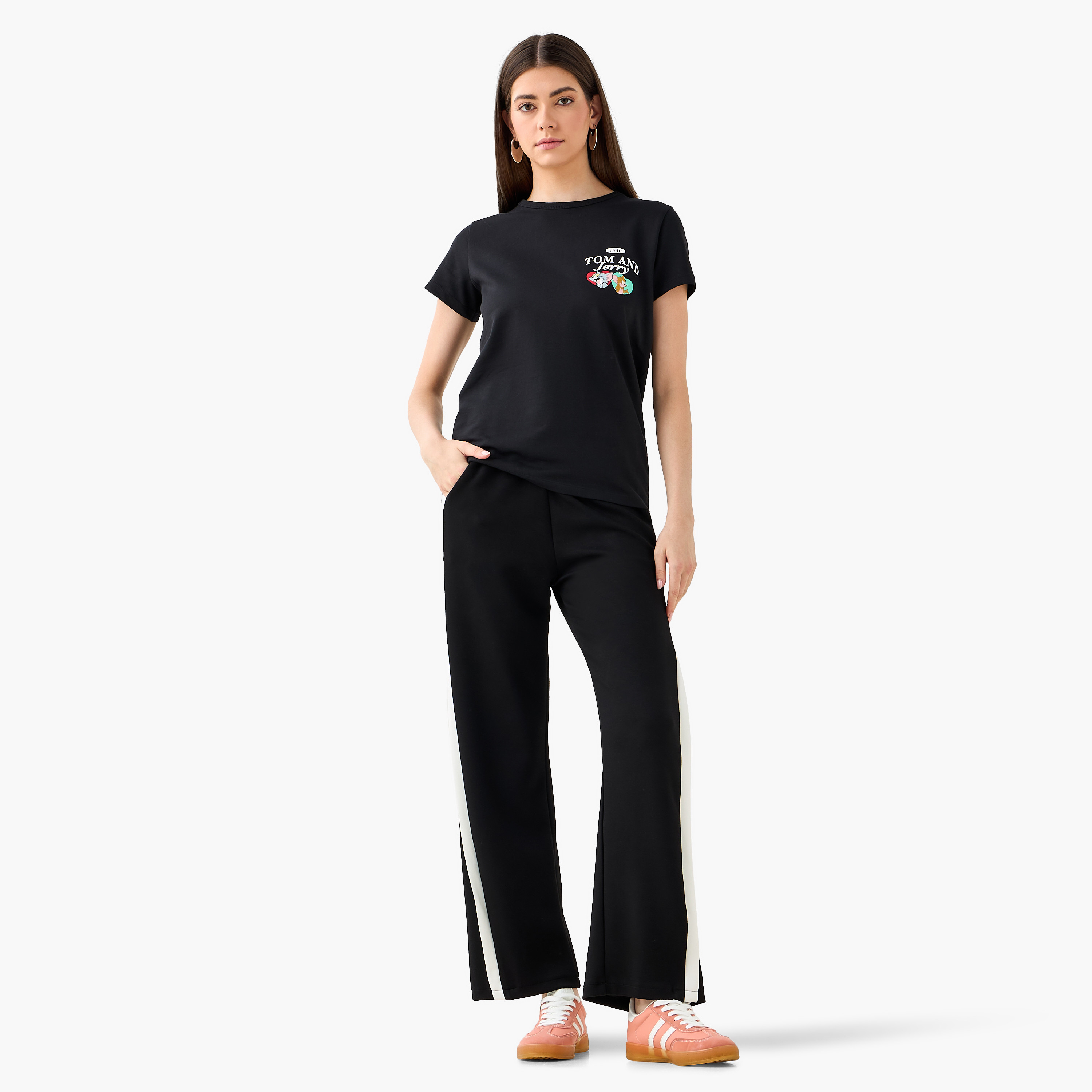 Tom and Jerry Cotton T-shirt-women-clothing-tshirts-image-2