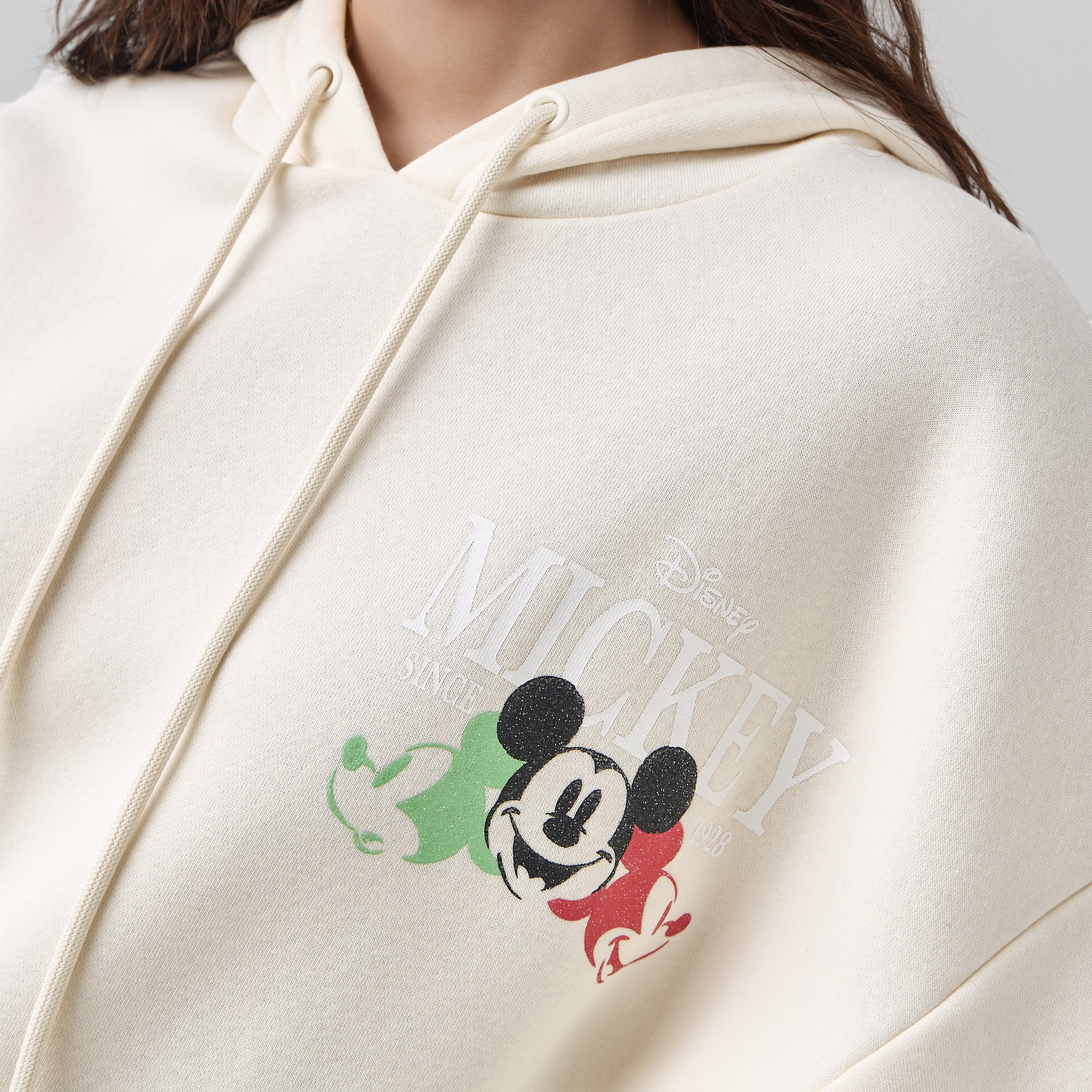 Mickey Mouse Oversized Hoodie with UAE National Day Print-women-clothing-hoodiesandsweatshirts-hoodies-image-5