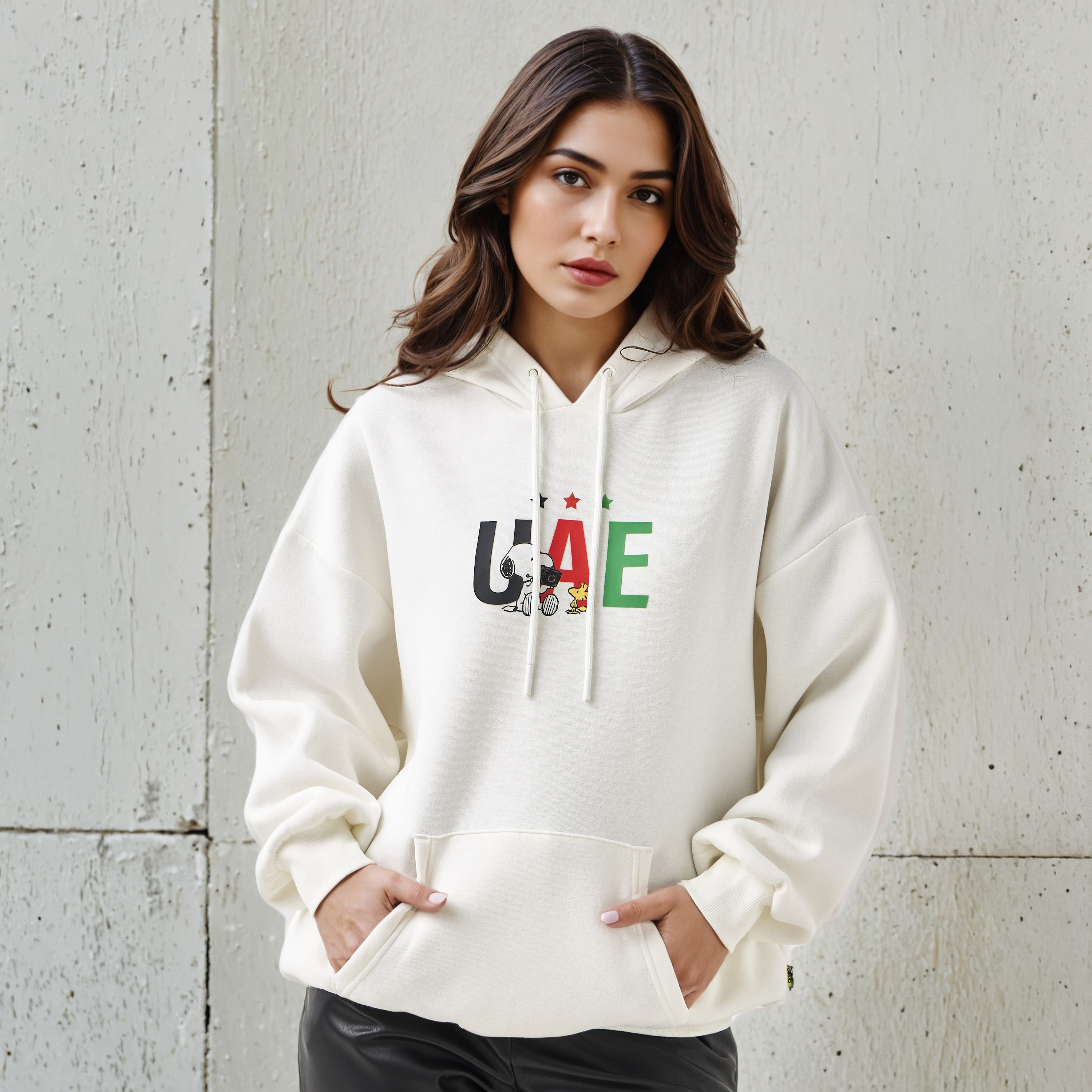 Snoopy Oversized Hoodie with UAE National Day Print-women-winterwear-hoodiesandsweatshirts-hoodies-image-3