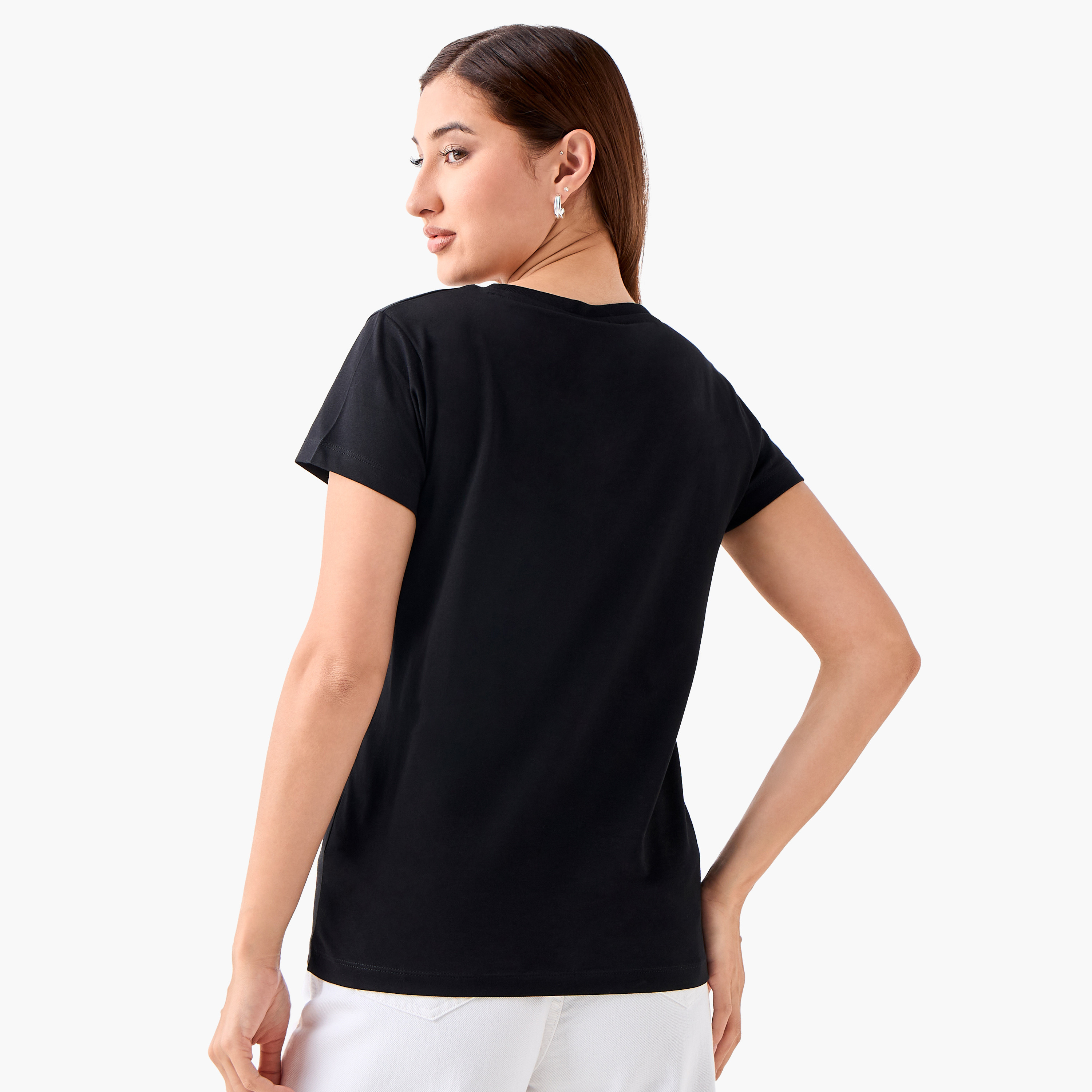 تيشيرت قطن بطبعات هالو كيتي-women-clothing-tshirts-image-4
