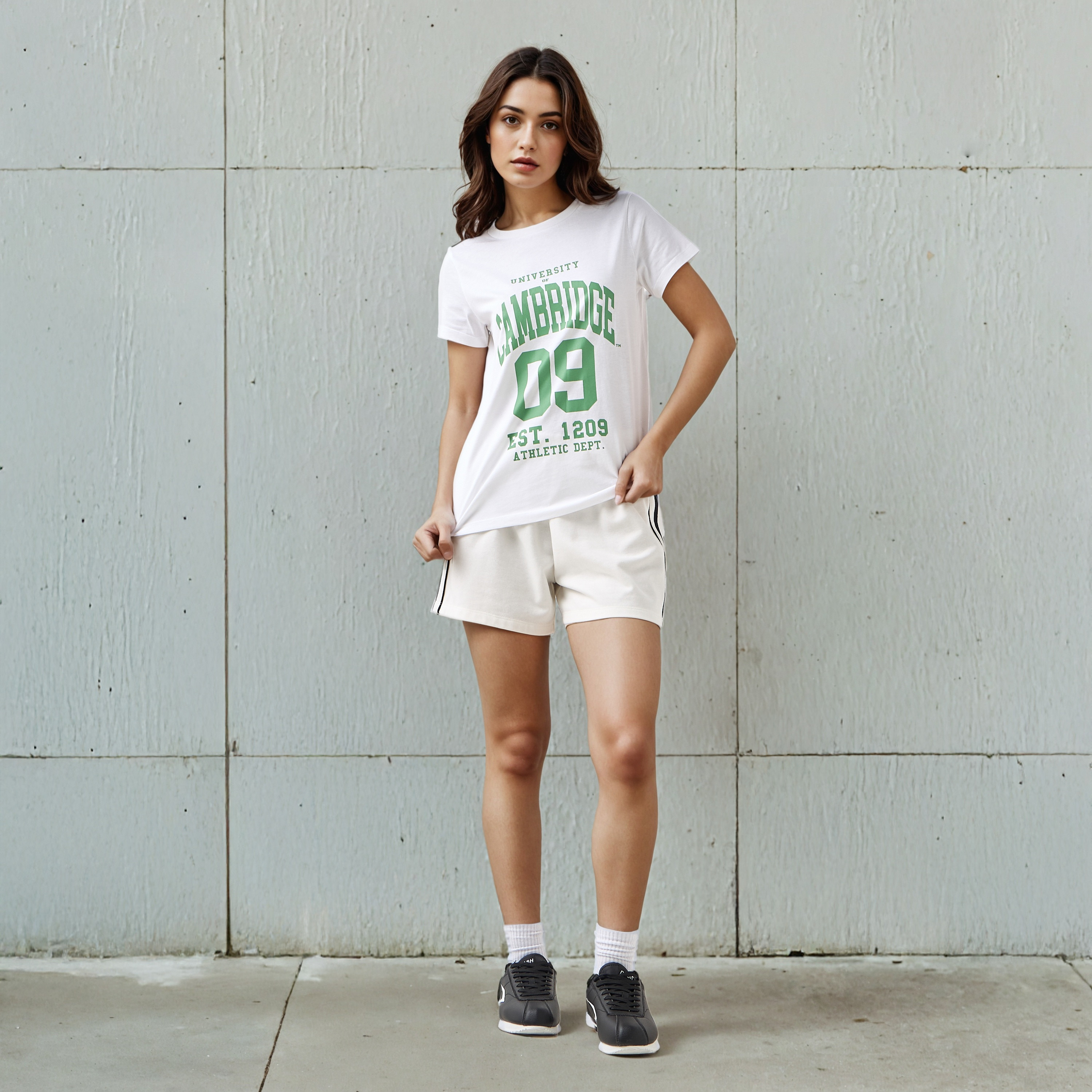 Cambridge University Cotton T-shirt -women-clothing-tshirts-image-2