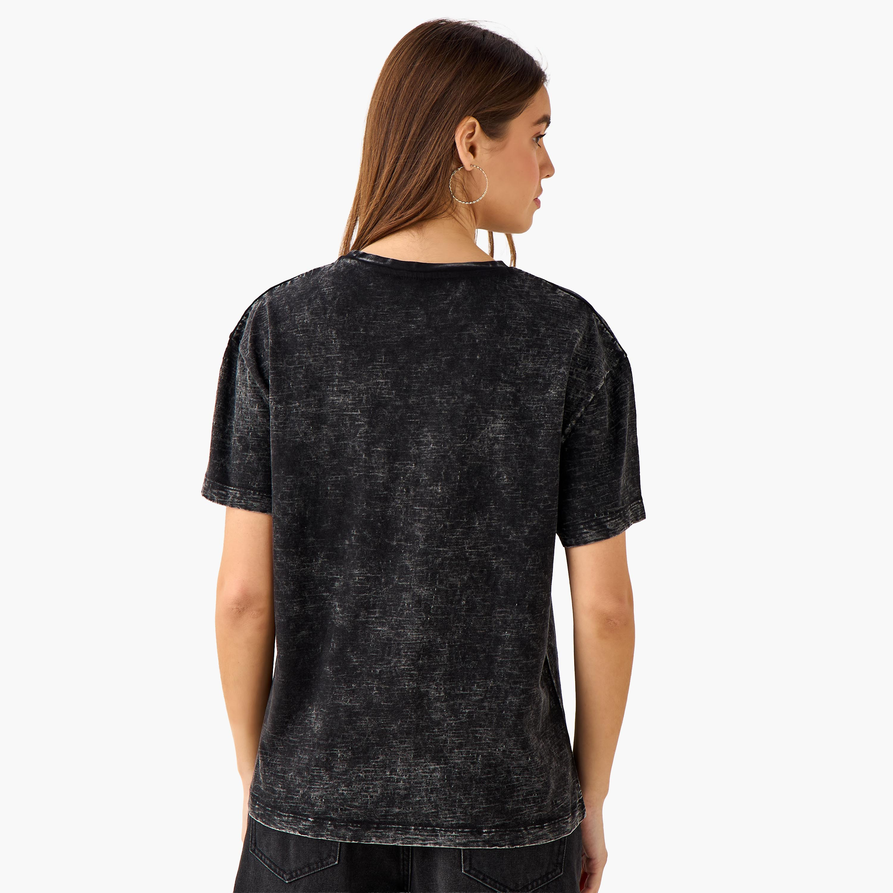 Garfield Relaxed Fit Cotton Washed T-shirt-women-clothing-tshirts-image-4