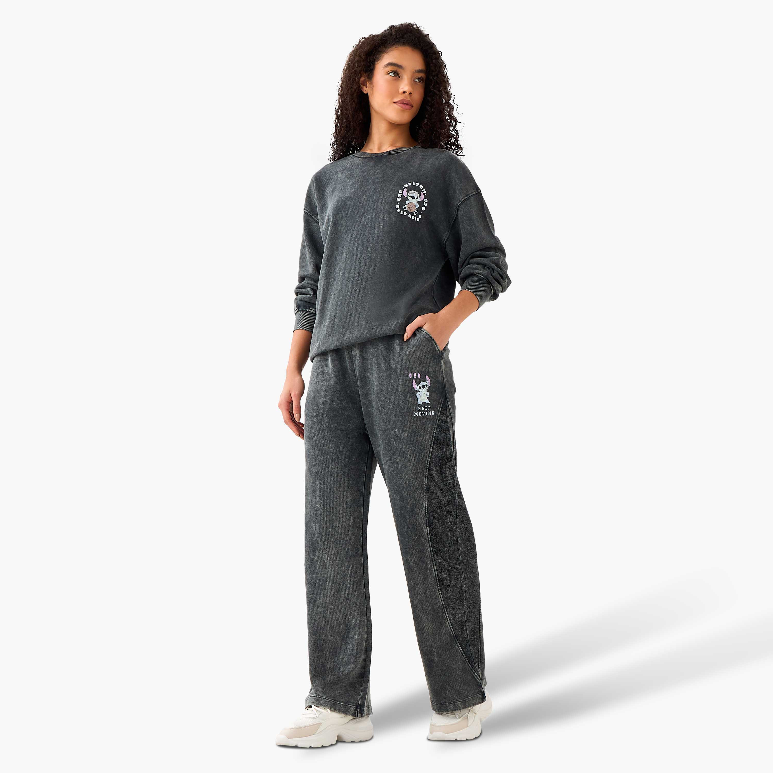 Lilo and Stitch Wide Leg Mid-Rise Jeans-women-clothing-coordsets-image-3