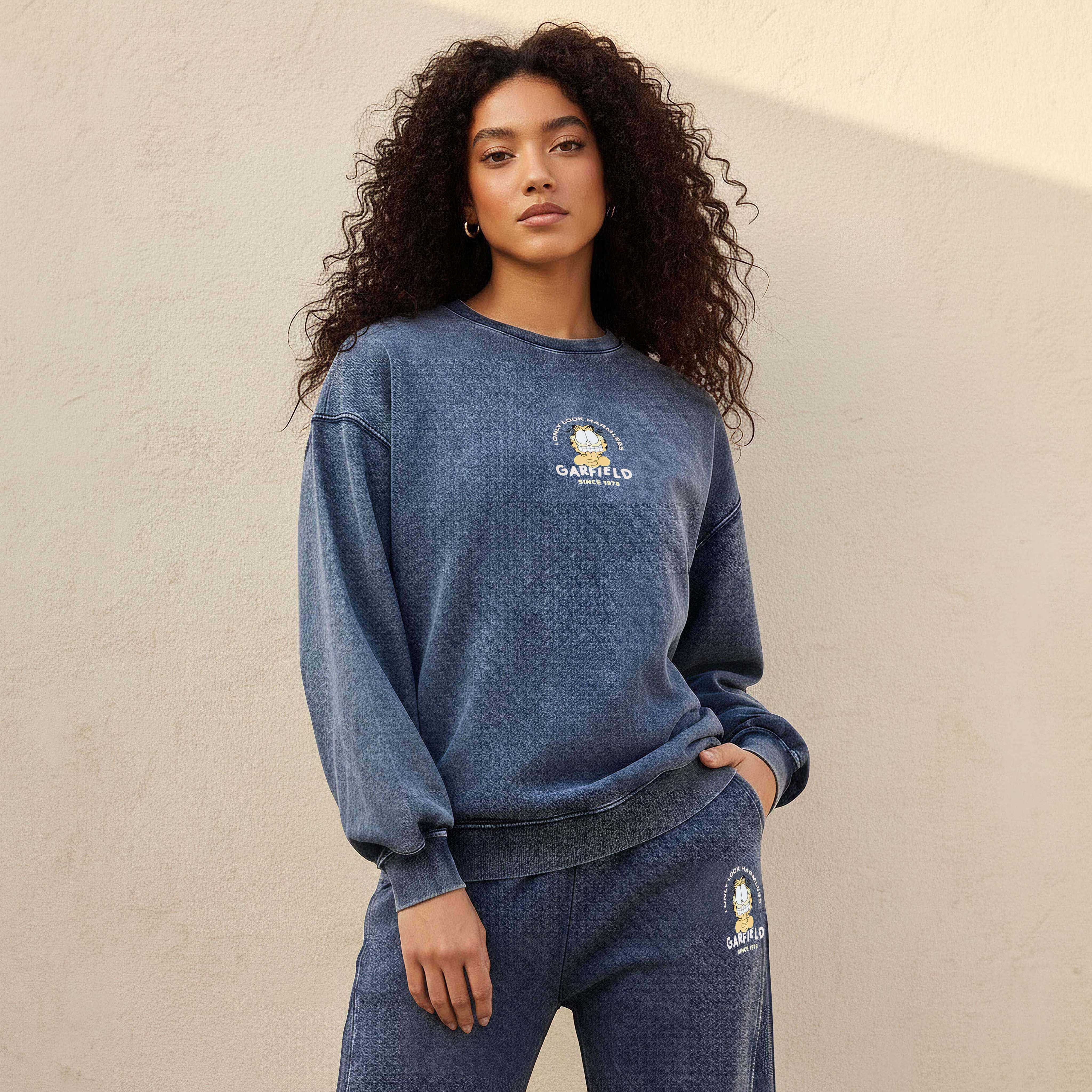 سويت شيرت غارفيلد أوفر سايز-women-clothing-coordsets-image-1
