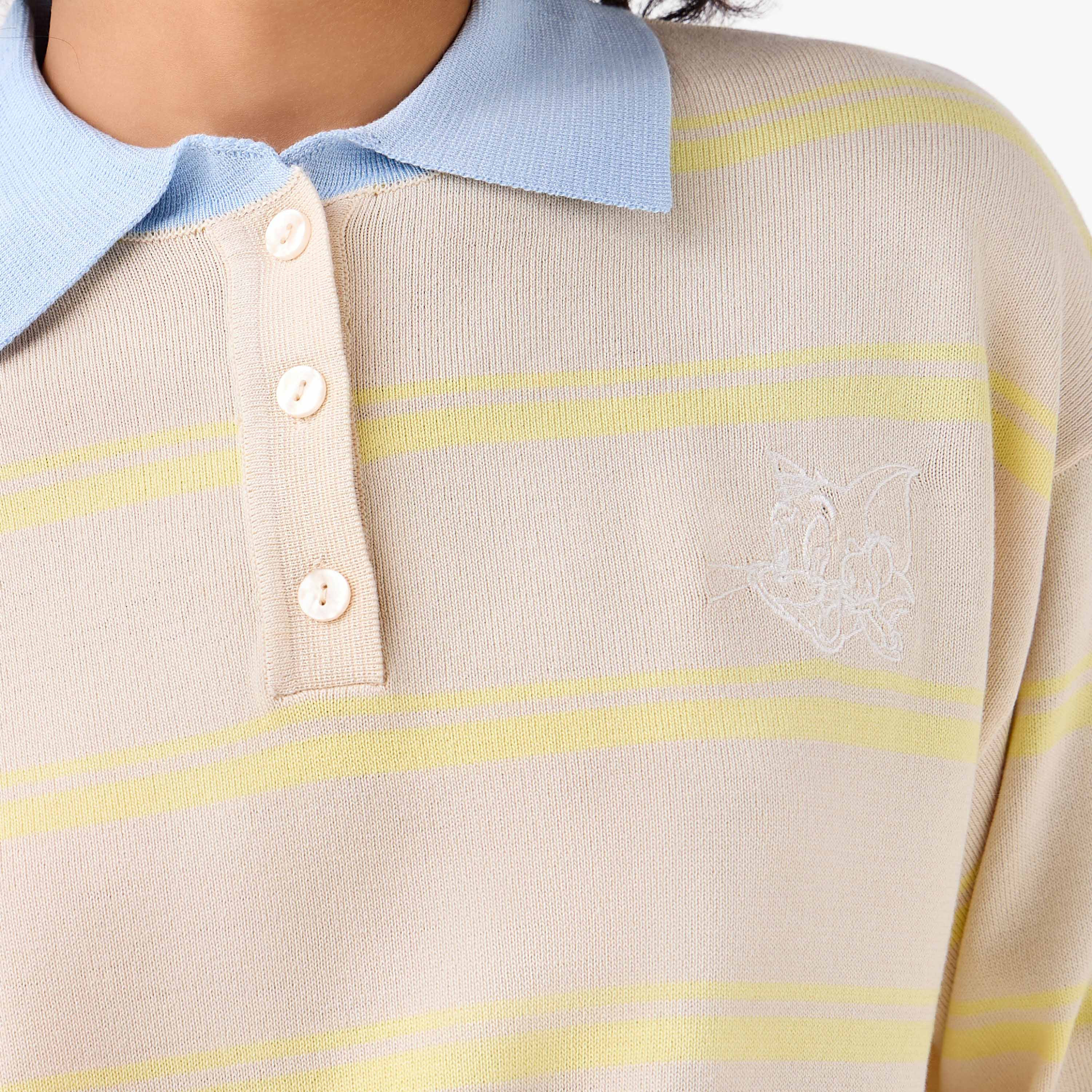 Tom and Jerry Striped T-shirt-women-clothing-tshirts-image-4