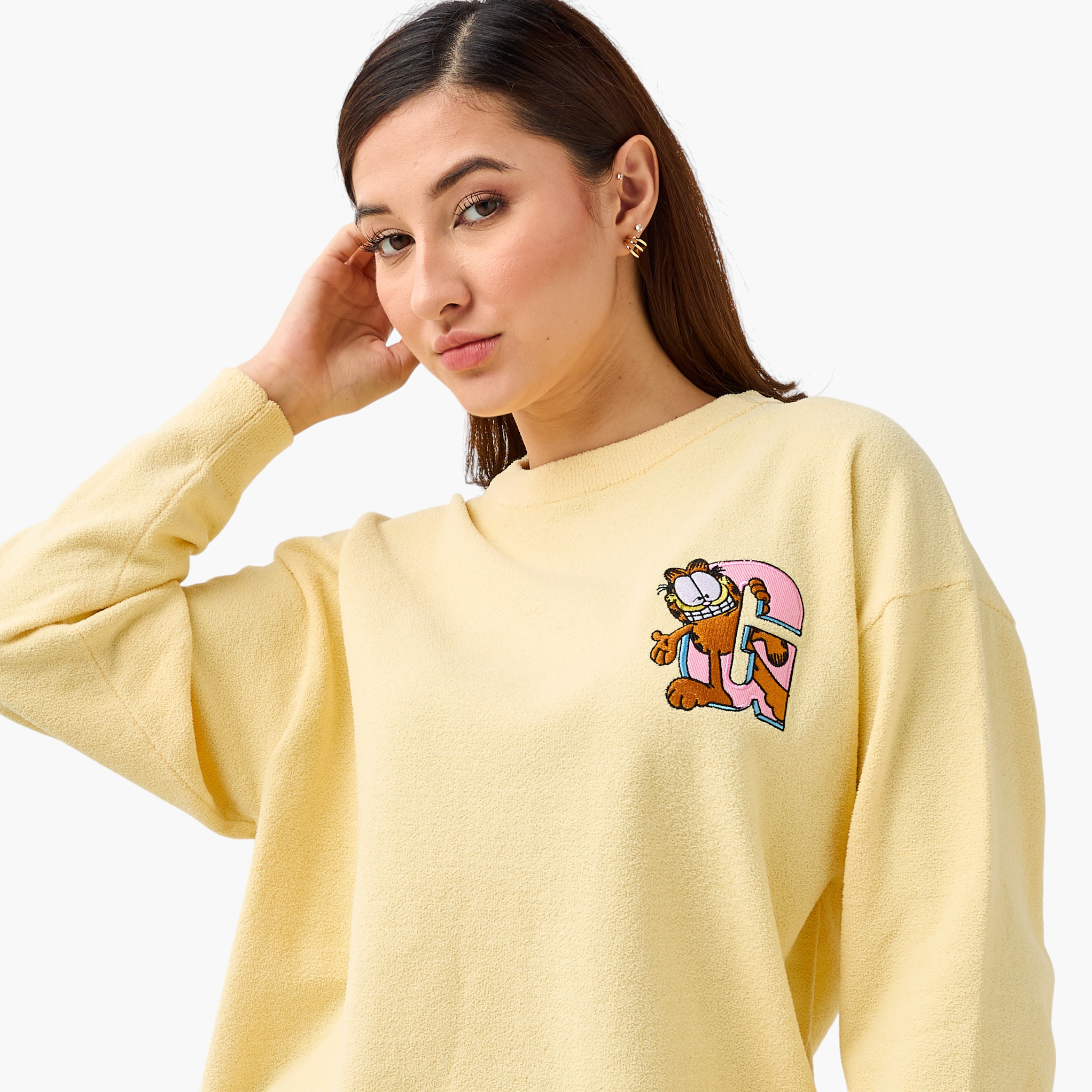 سويتر غارفيلد برقبة دائرية-women-clothing-coordsets-image-1