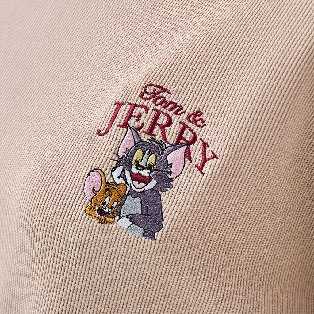Tom and Jerry Oversized Sweatshirt-women-clothing-coordsets-image-5
