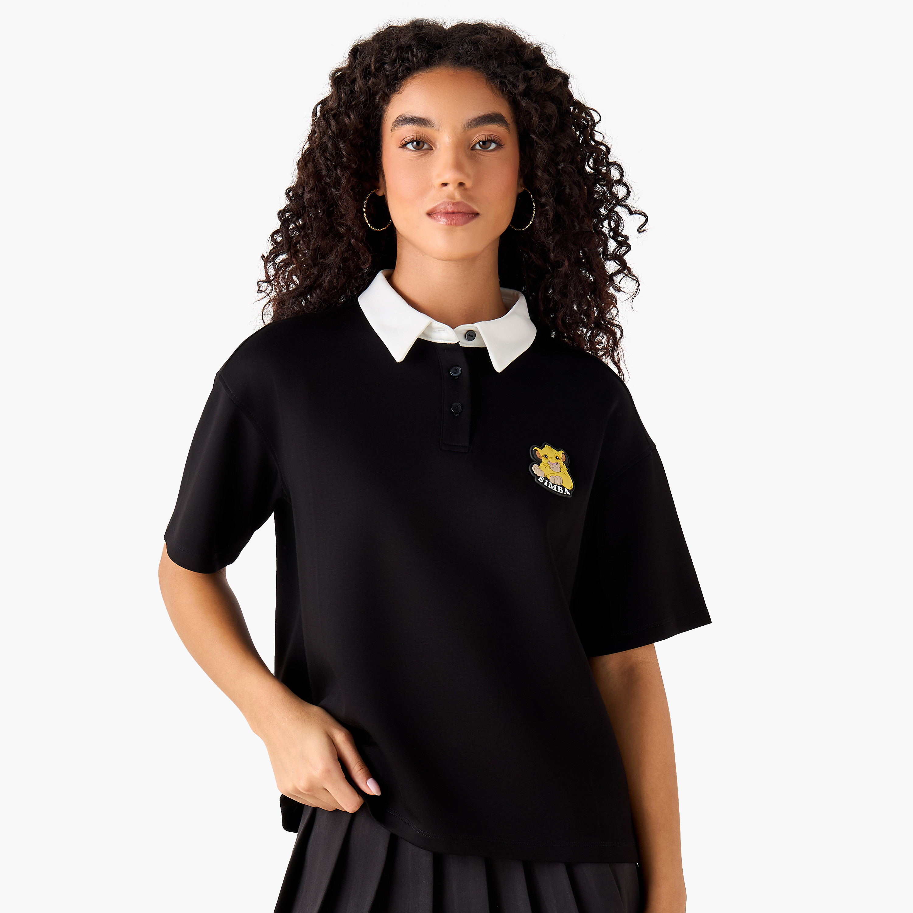 تيشيرت بولو الأسد الملك سيمبا-women-clothing-tshirts-image-3
