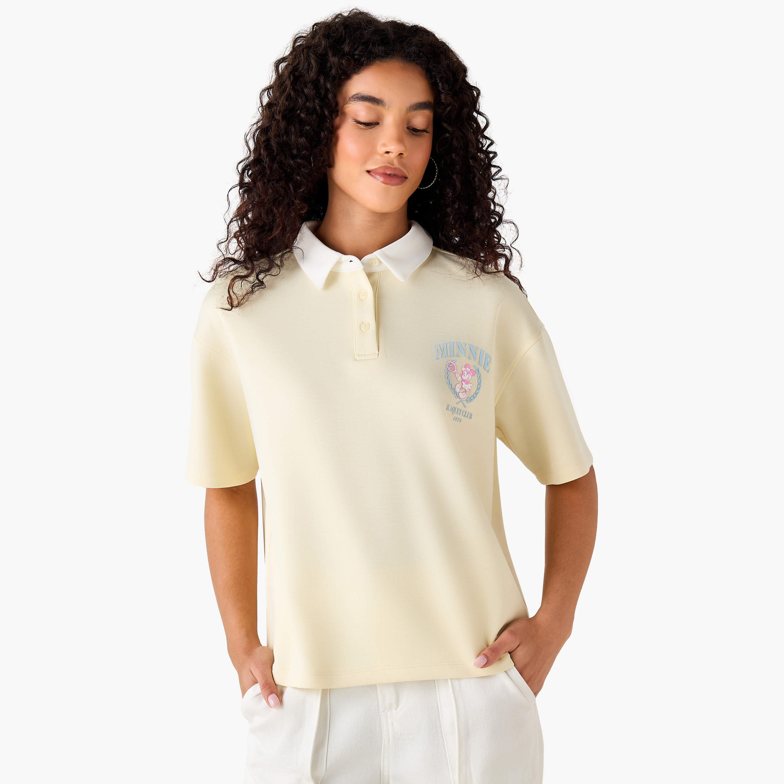 تيشيرت بولو ميني ماوس-women-clothing-tshirts-image-2