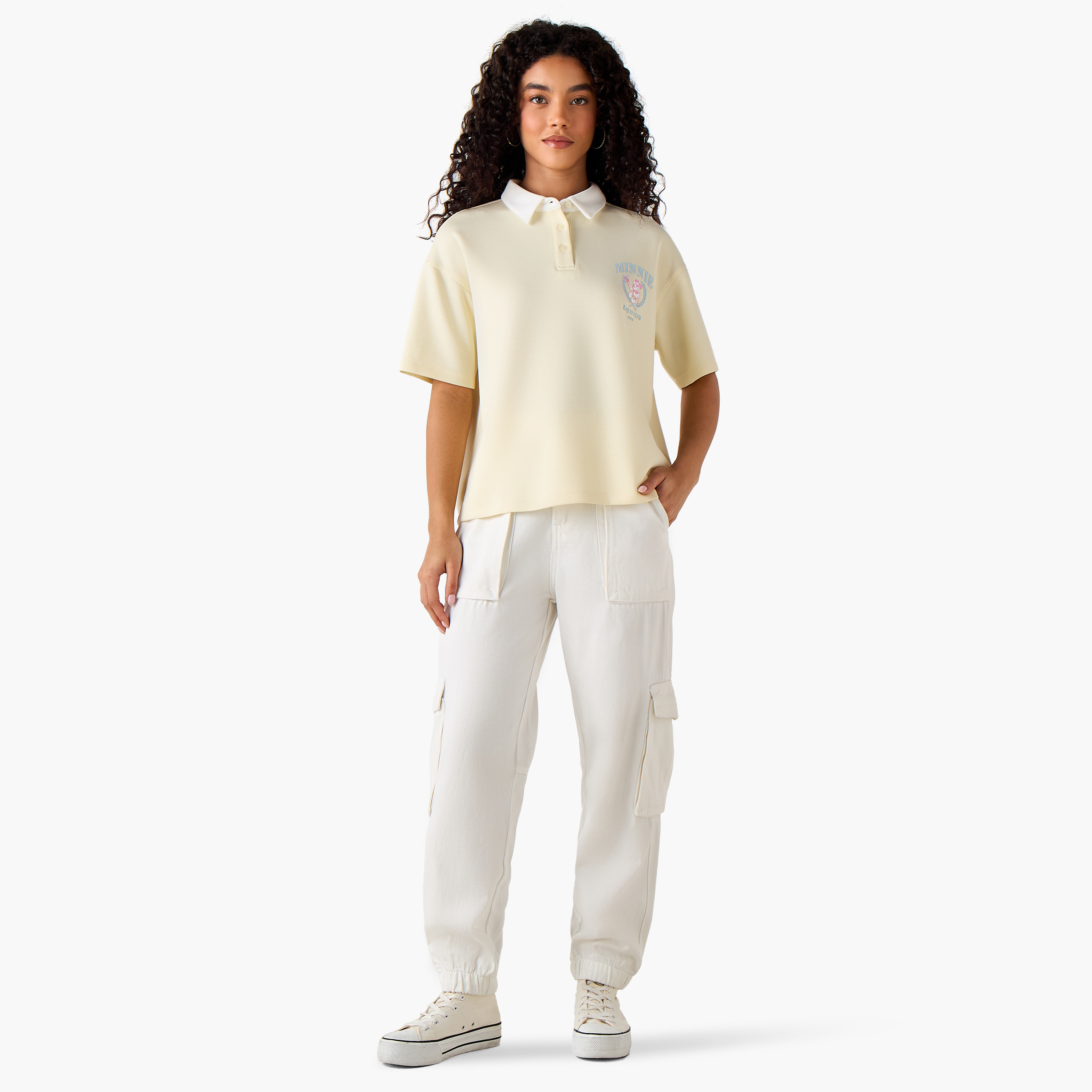 تيشيرت بولو ميني ماوس-women-clothing-tshirts-image-3