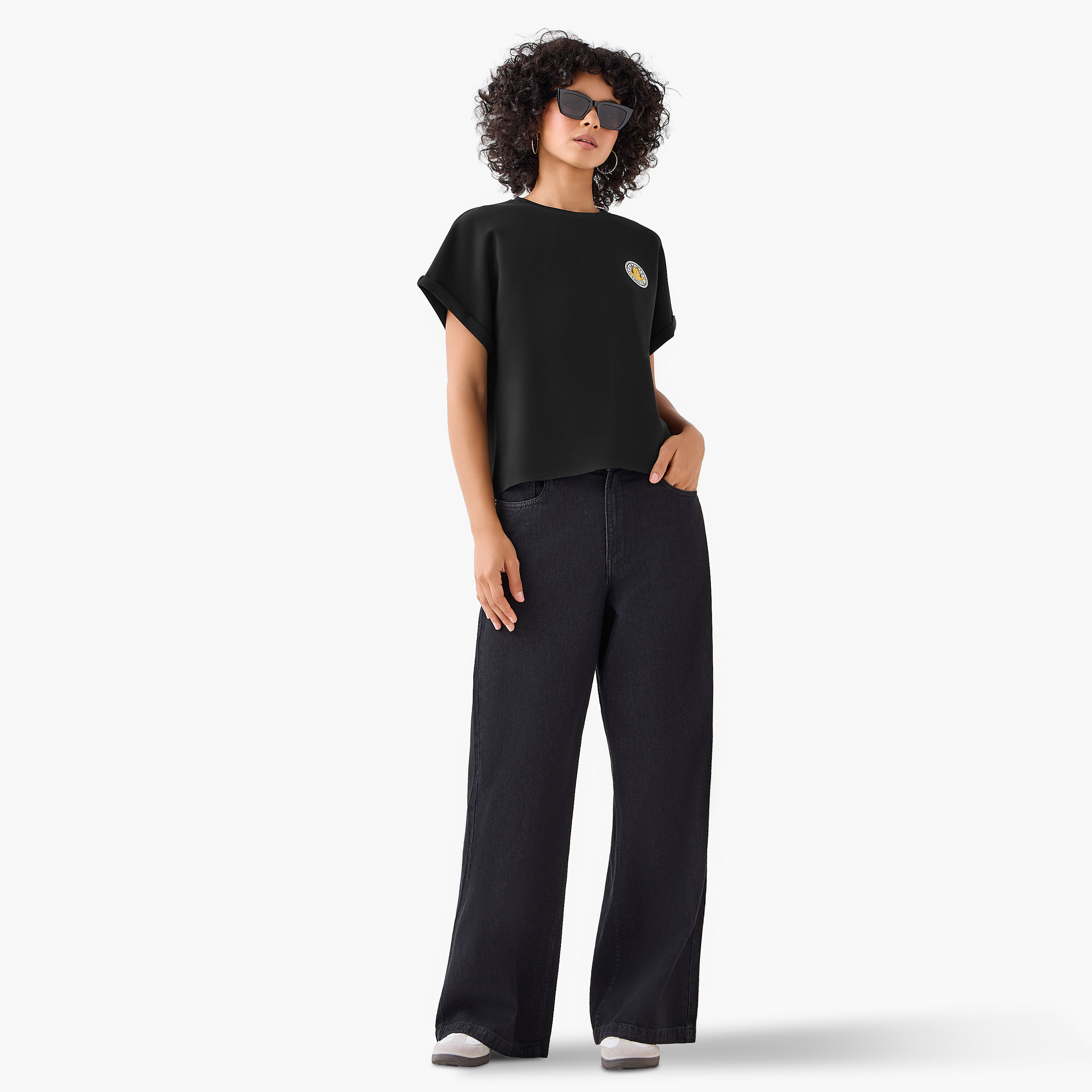 Garfield T-shirt -women-clothing-tshirts-image-2