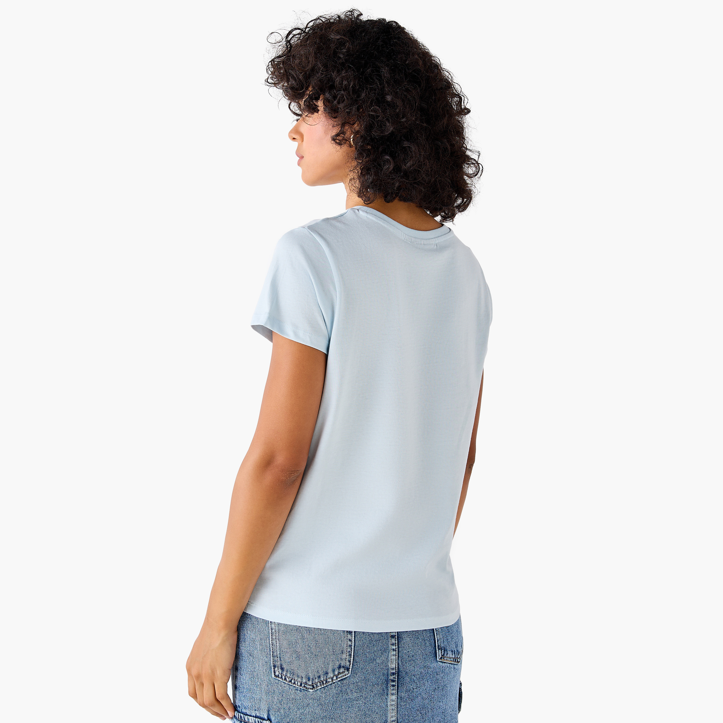 The Beatles Cotton T-shirt-women-clothing-tshirts-image-3