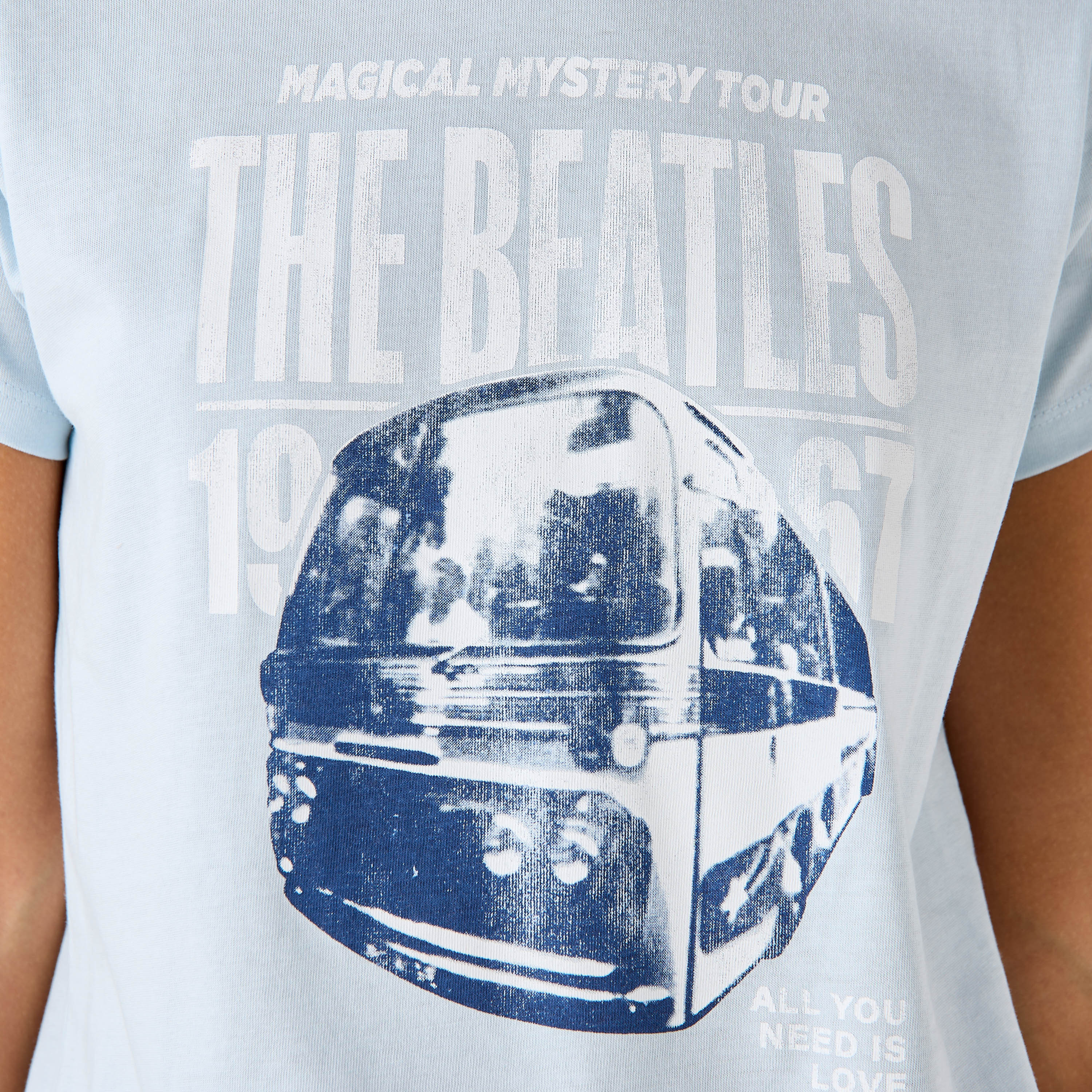 The Beatles Cotton T-shirt-women-clothing-tshirts-image-5