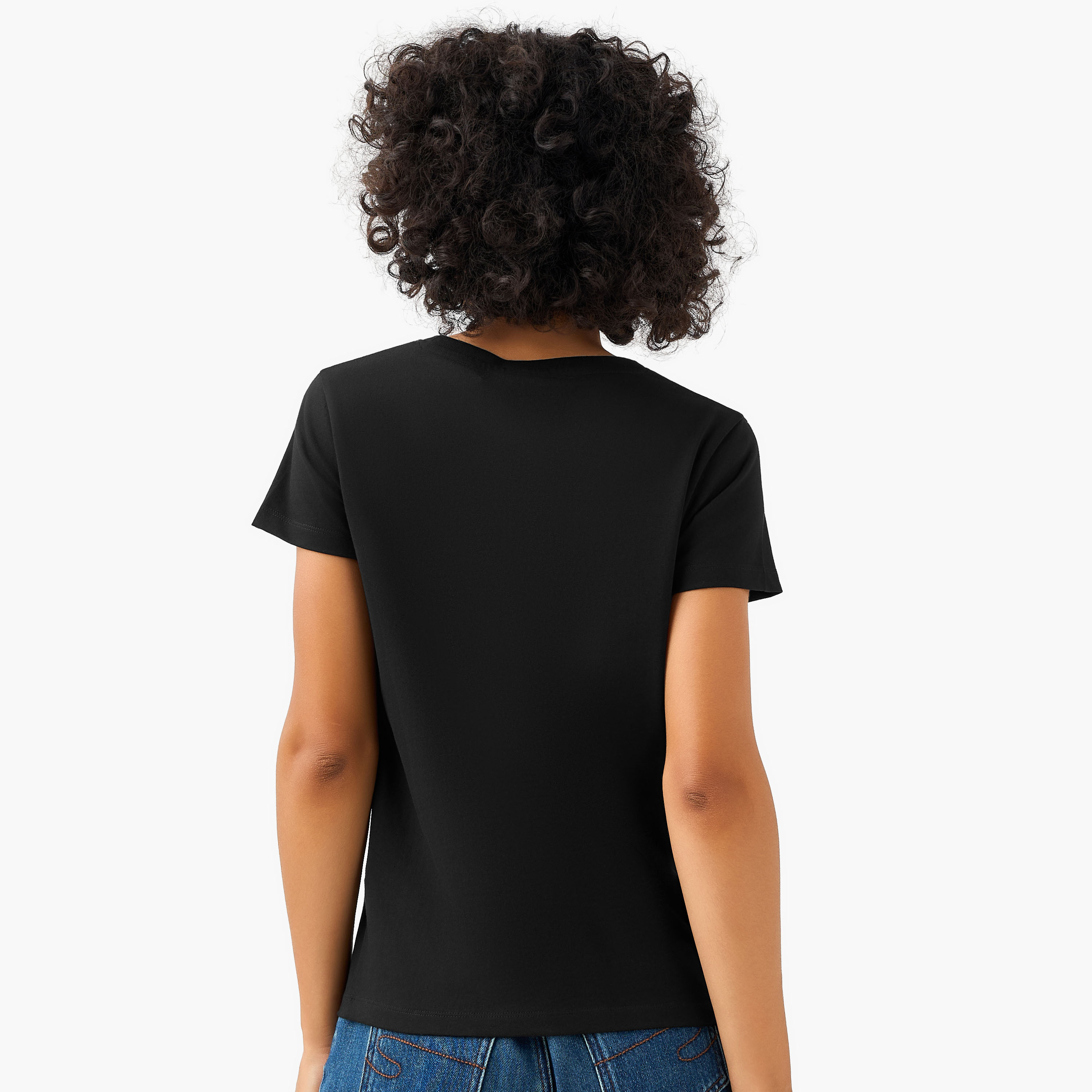 Snoopy Cotton T-shirt-women-clothing-tshirts-image-3