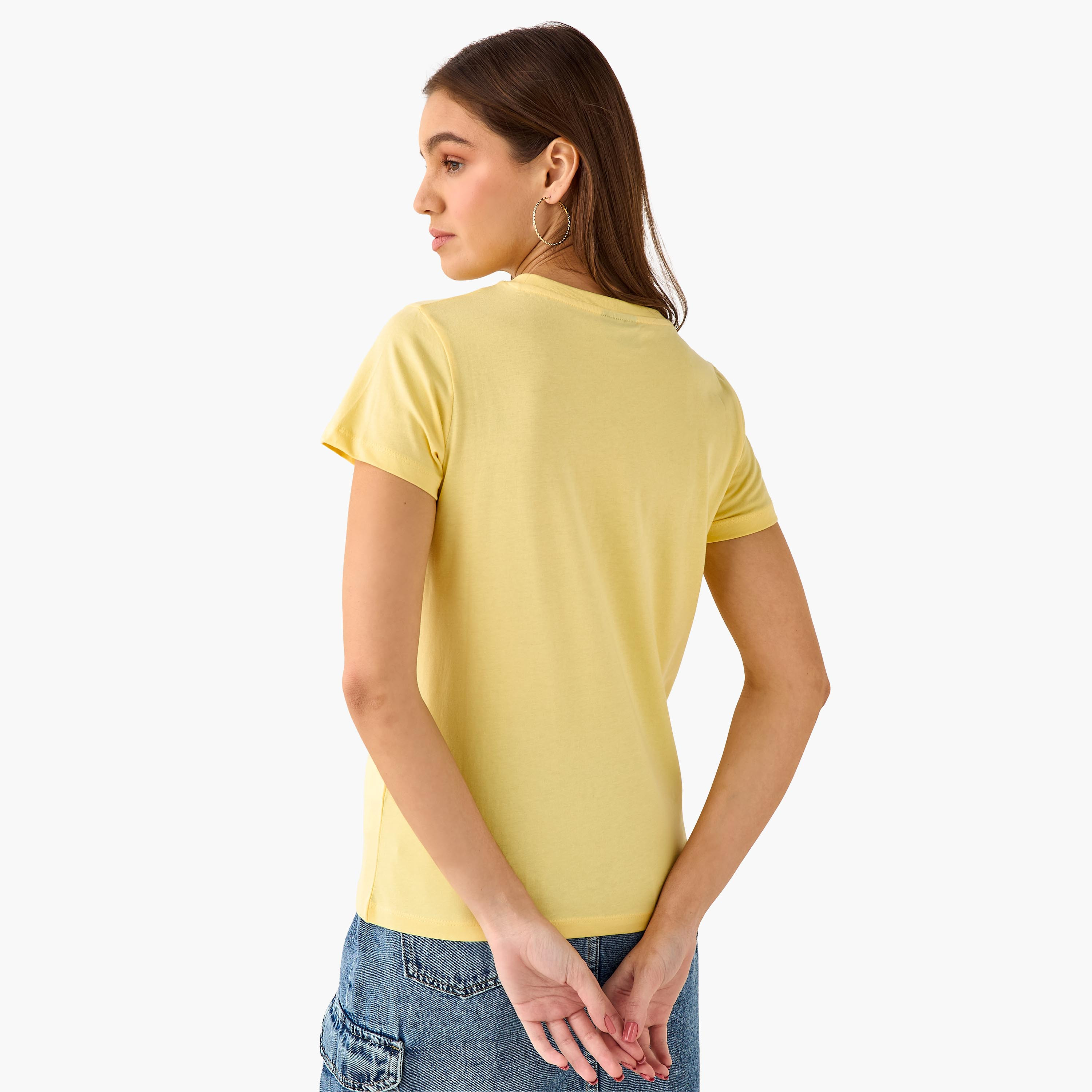 Minnie Mouse Cotton T-shirt-women-clothing-tshirts-image-4