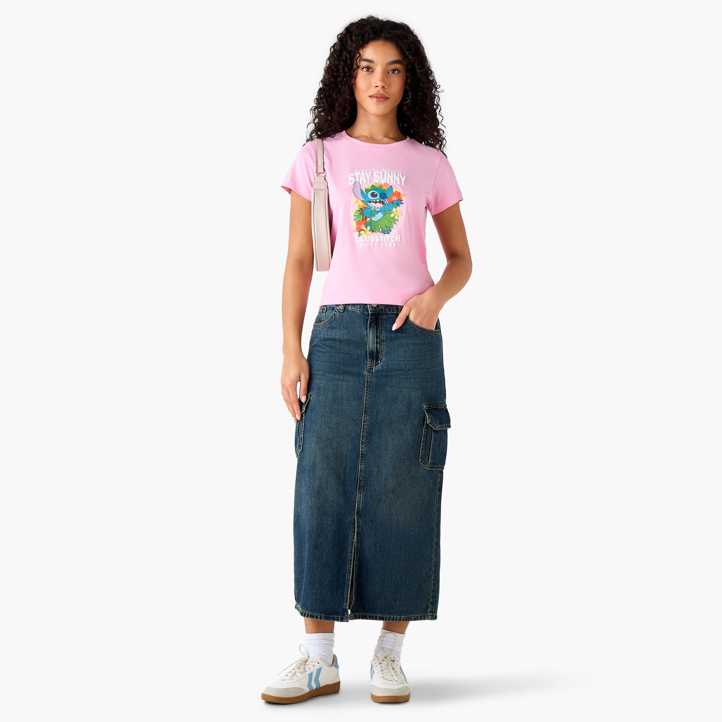 Lilo and Stitch Cotton T-shirt-women-clothing-tshirts-image-3