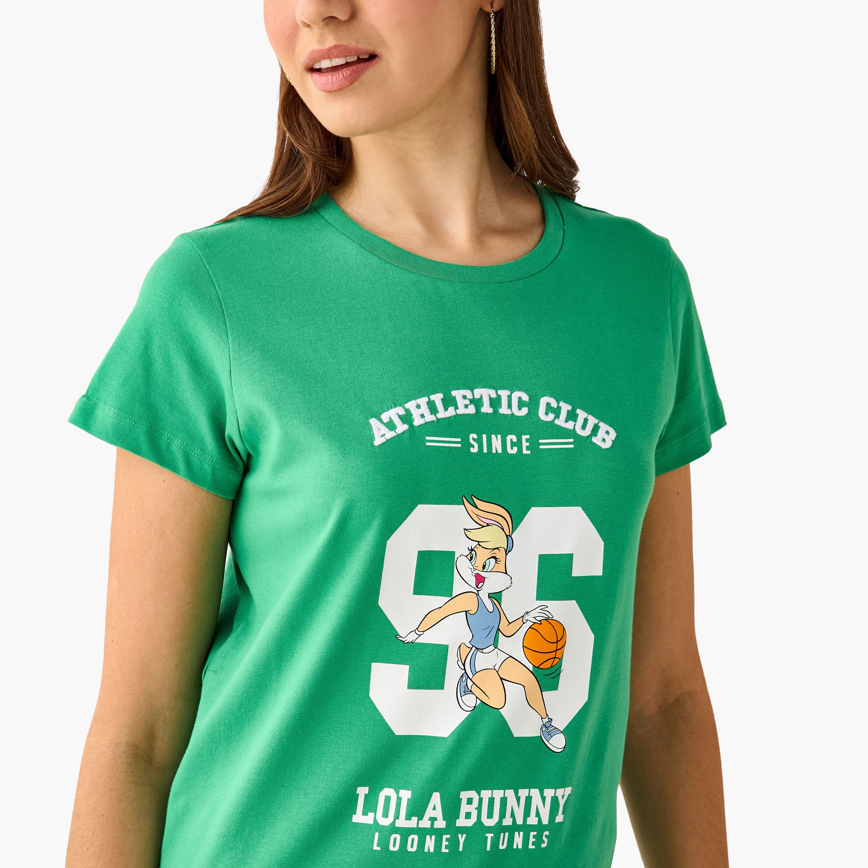 Lola Bunny Cotton T-shirt-women-clothing-tshirts-image-6