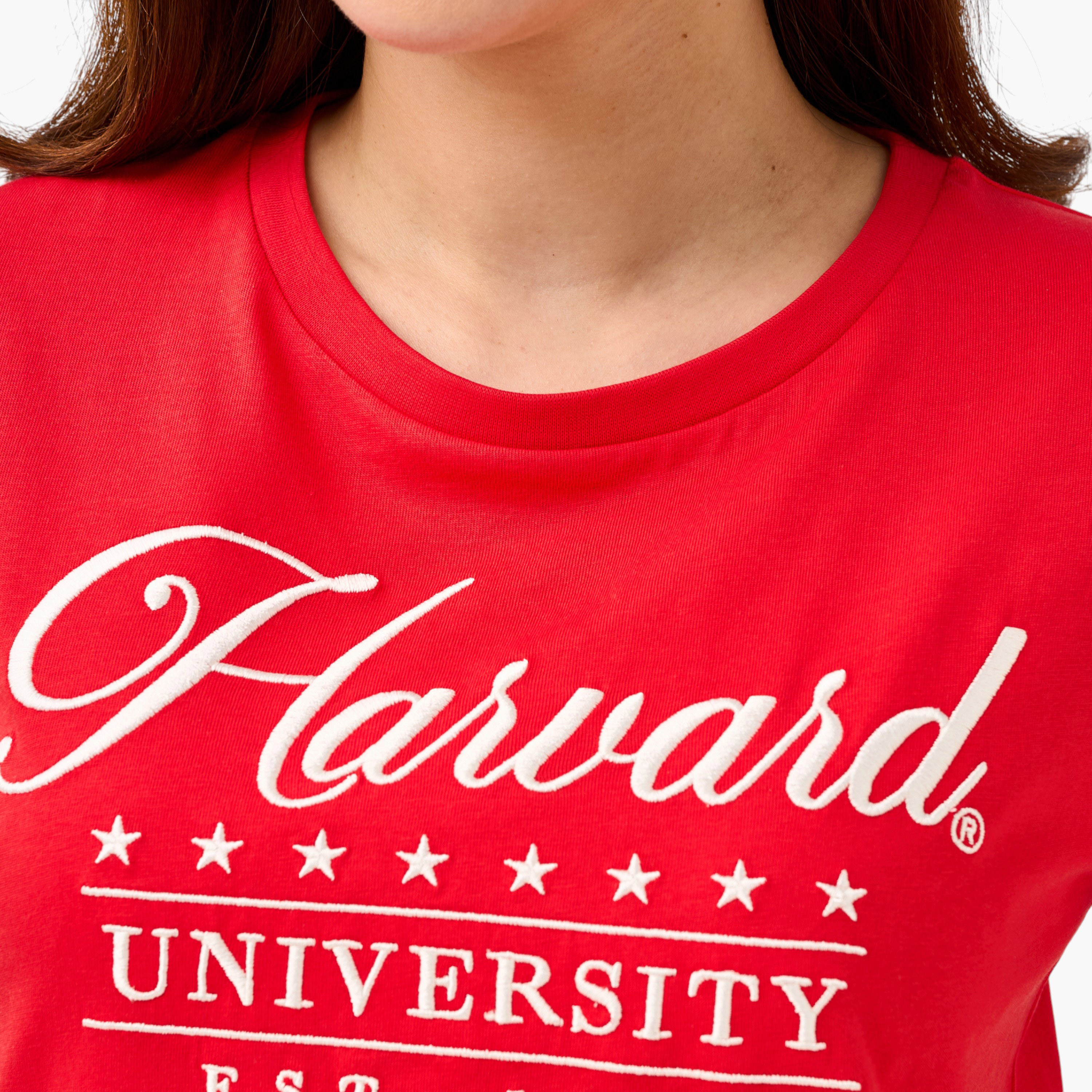تيشيرت قطن من جامعة هارفارد-women-clothing-tshirts-image-7