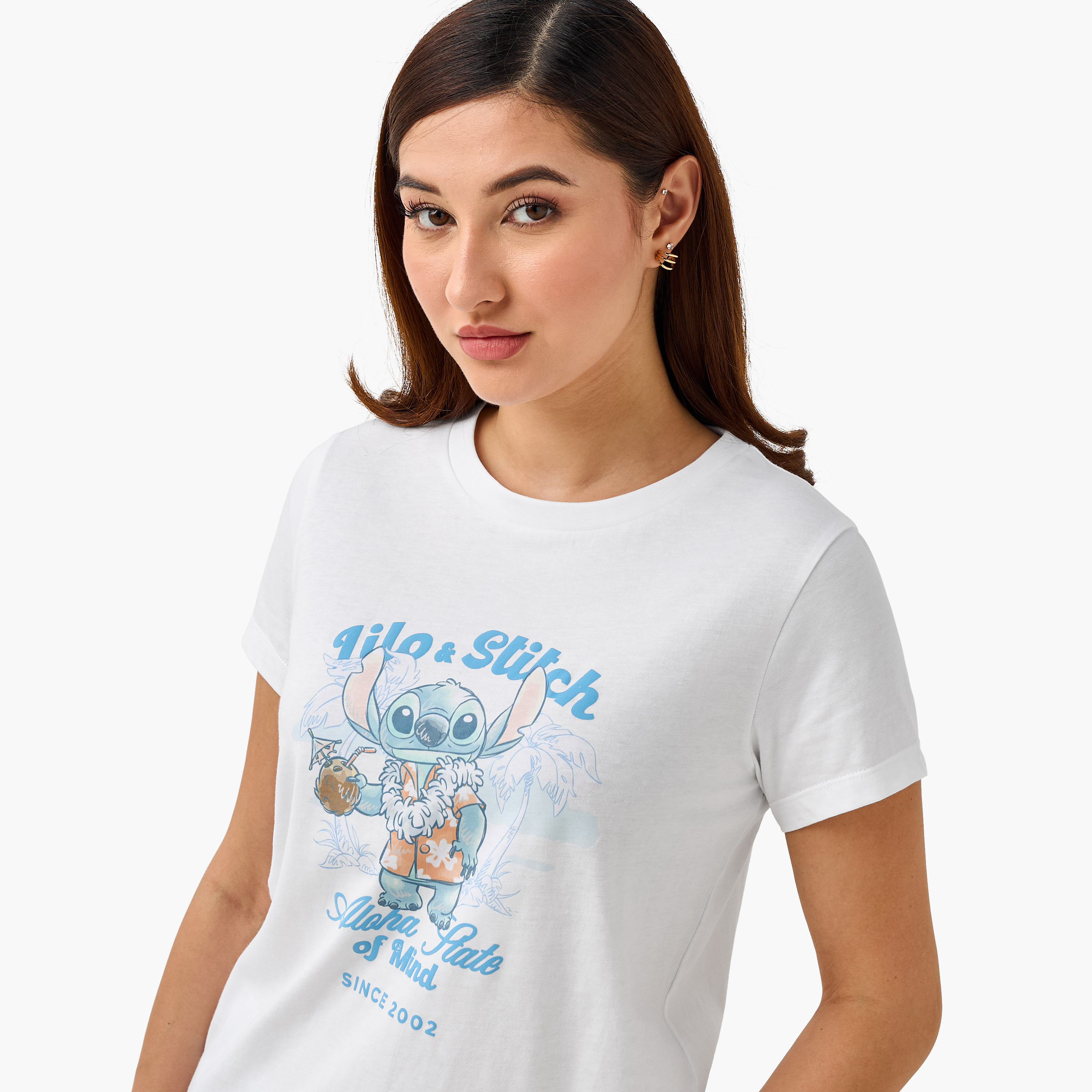 Lilo and Stitch Cotton T-shirt-women-clothing-tshirts-image-6