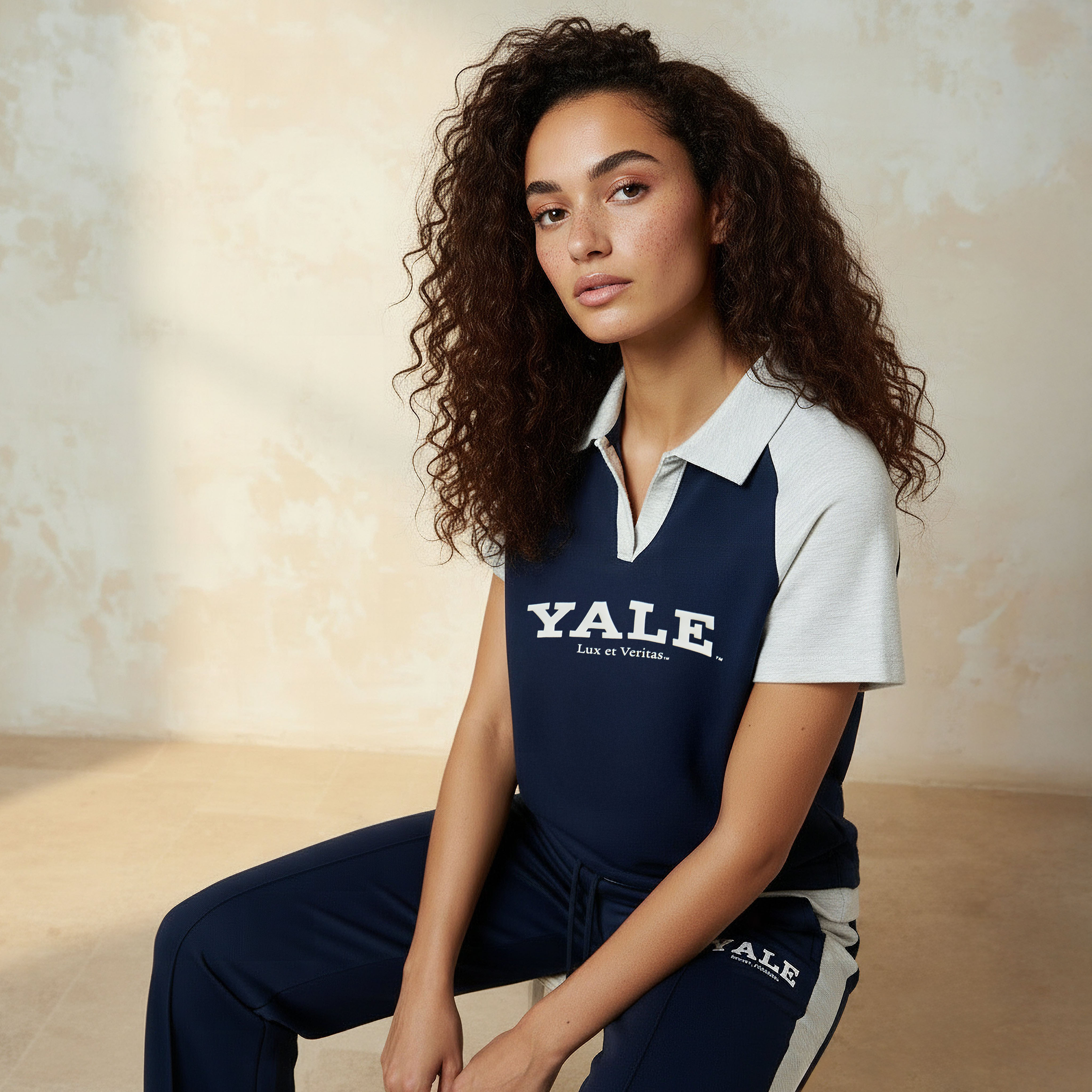 T-shirt with Yale Print-women-clothing-tshirts-image-1
