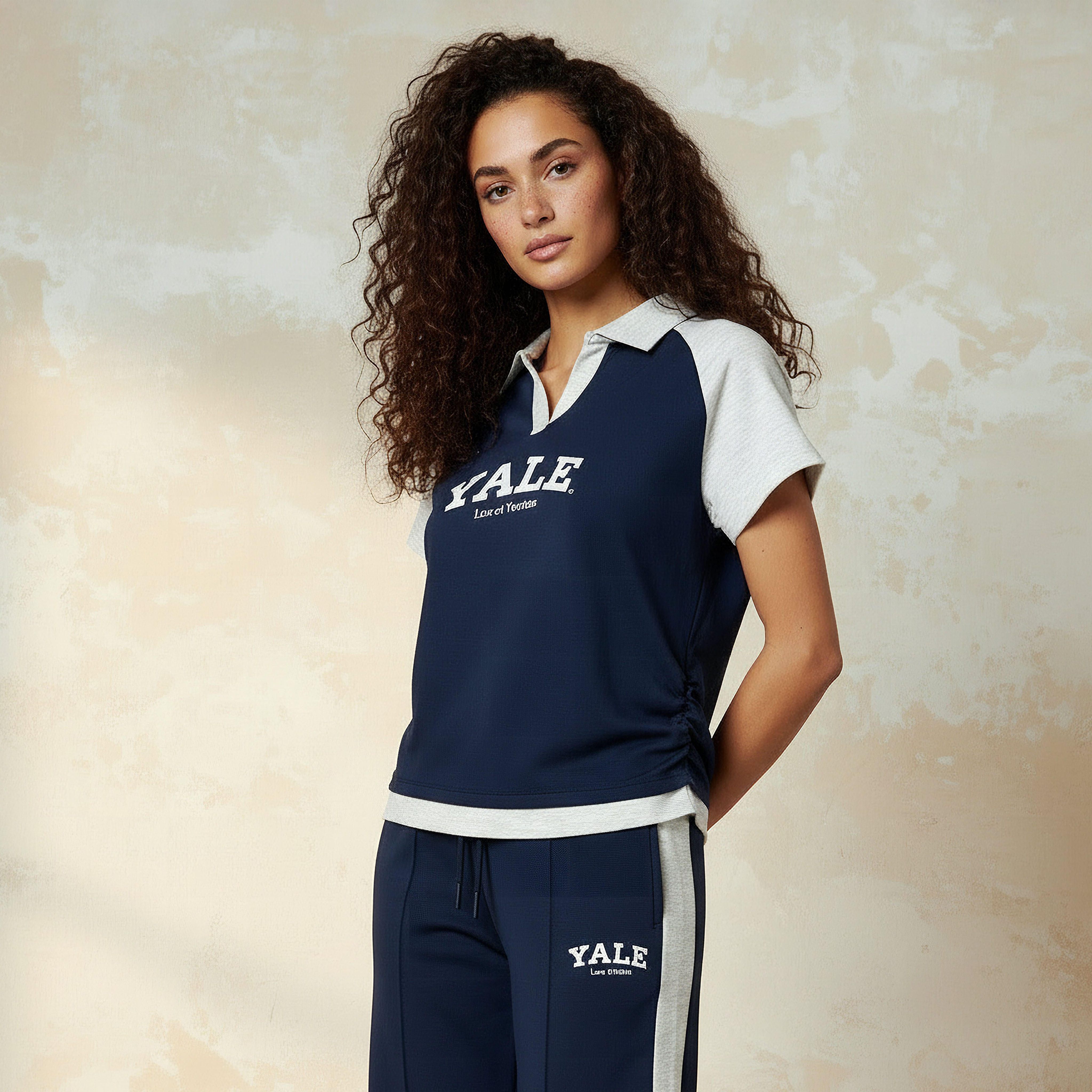 T-shirt with Yale Print-women-clothing-tshirts-image-5