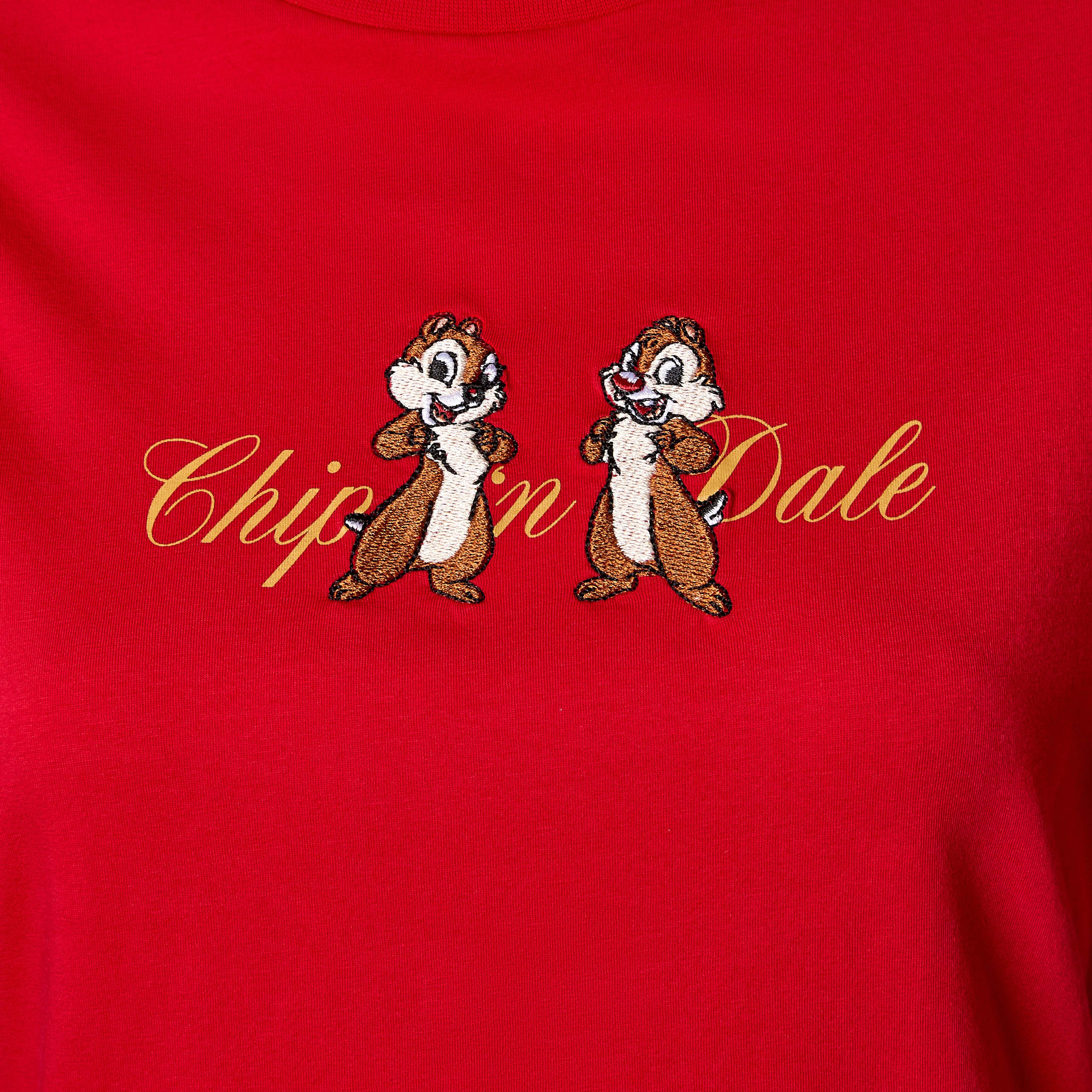 T-shirt with Chip 'n' Dale Embroidery-women-clothing-tshirts-image-2