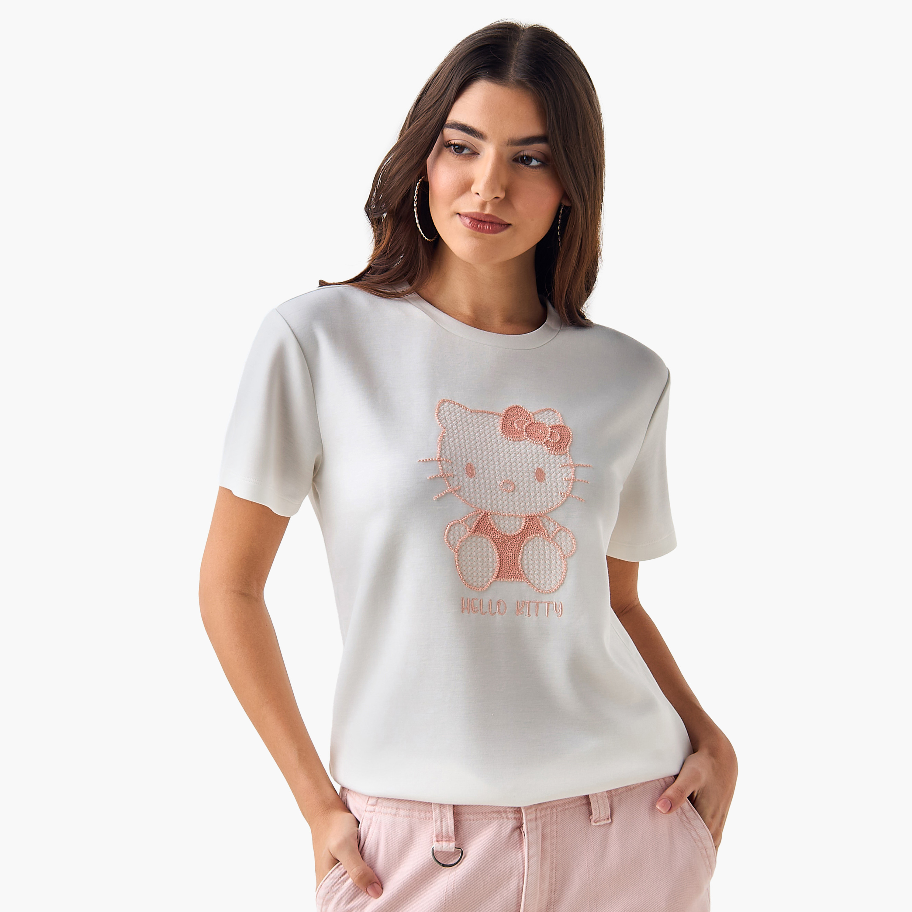 Hello Kitty T-shirt-women-clothing-tshirts-image-3
