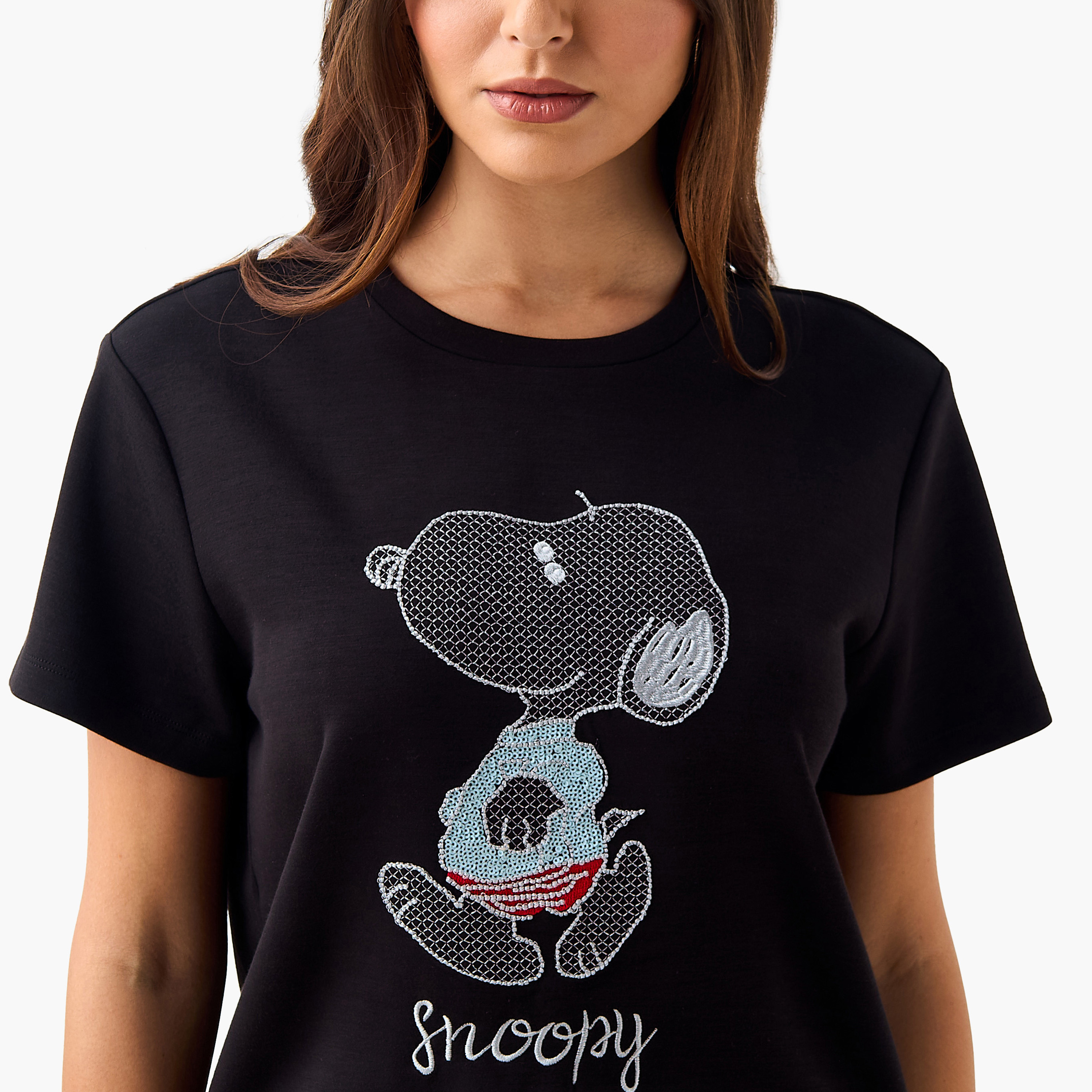 Snoopy T-shirt-women-clothing-tshirts-image-5