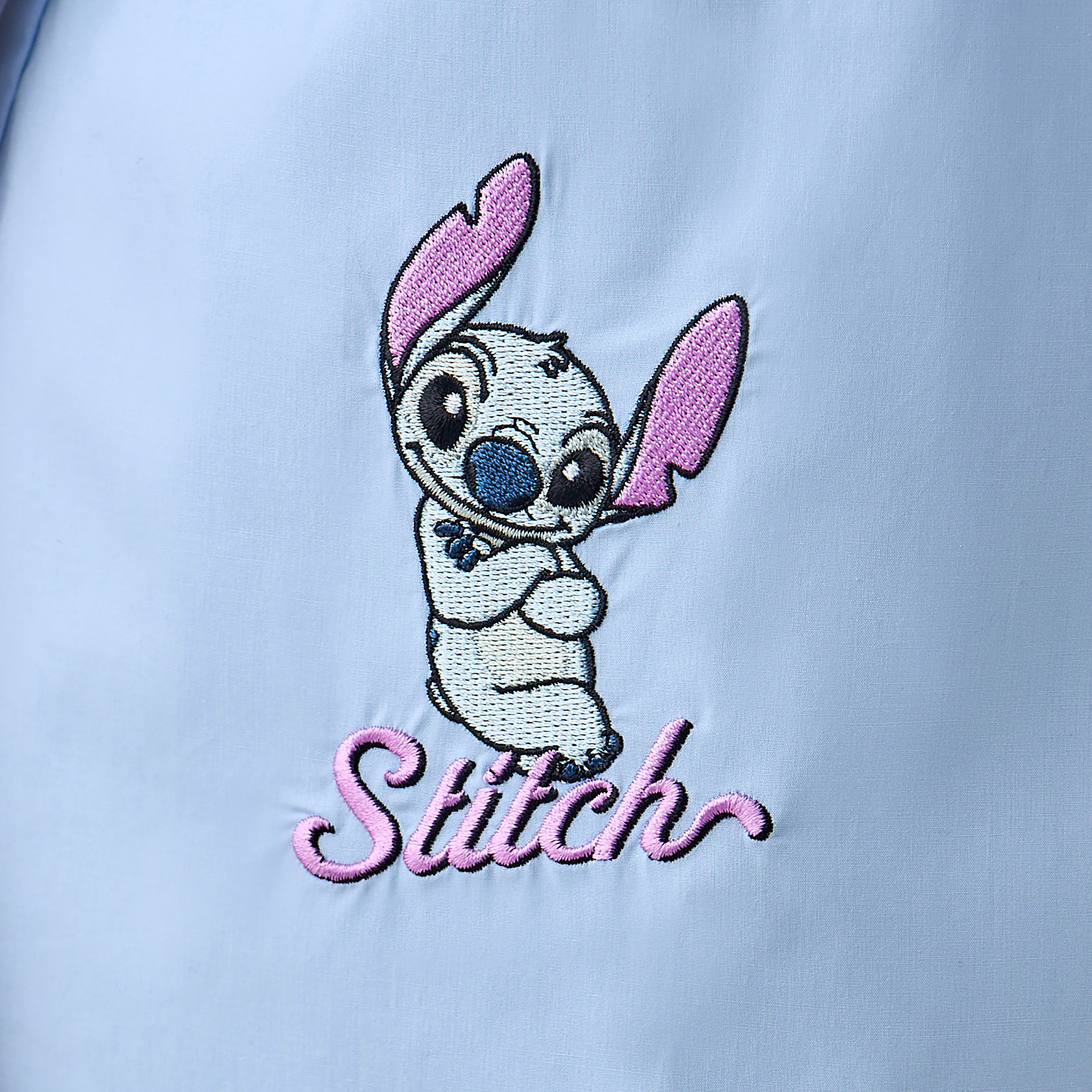 Lilo and Stitch Cotton Shirt with High-Low Hem-women-clothing-shirtsandblouses-shirts-image-6